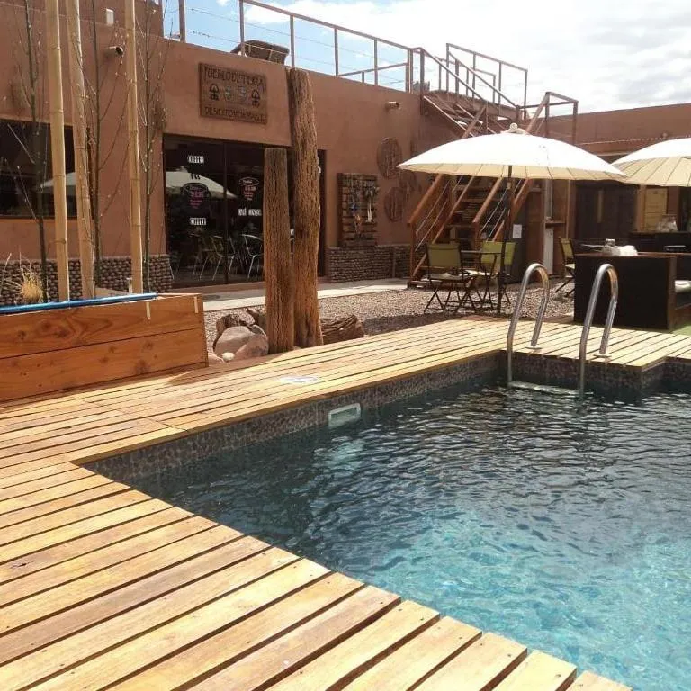 Swimming pool in Hoteles Pueblo de Tierra