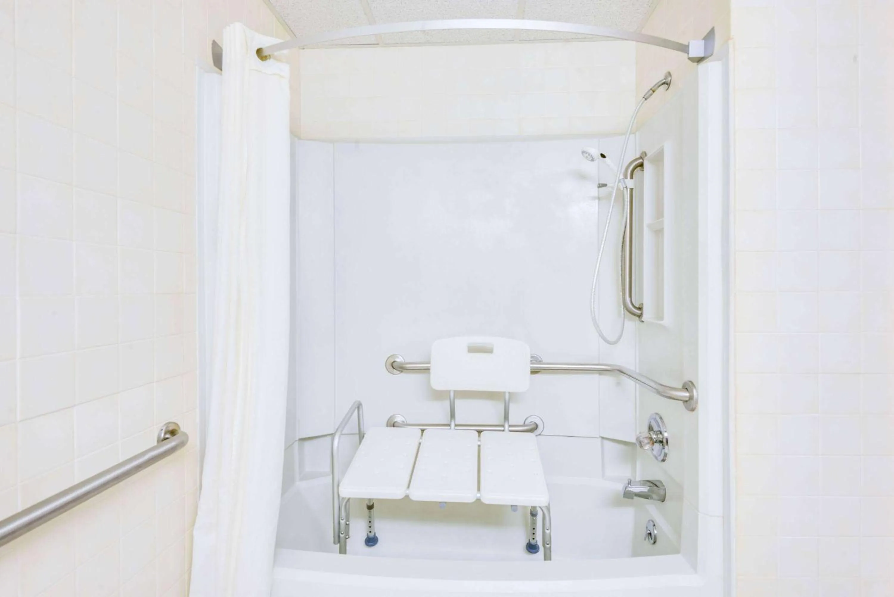 Bathroom in Super 8 by Wyndham Port Clinton