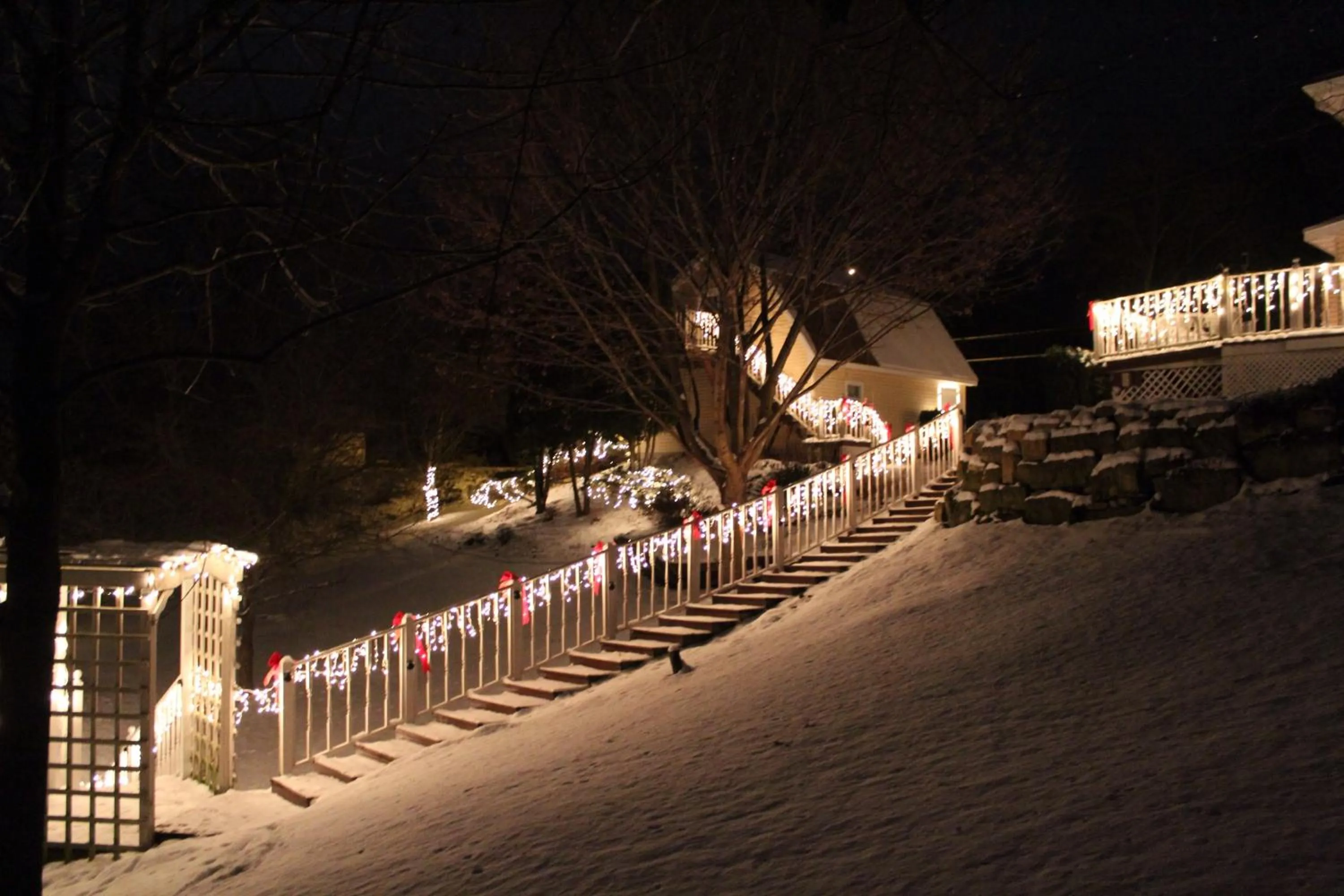Facade/entrance in Trickling Waters Retreat