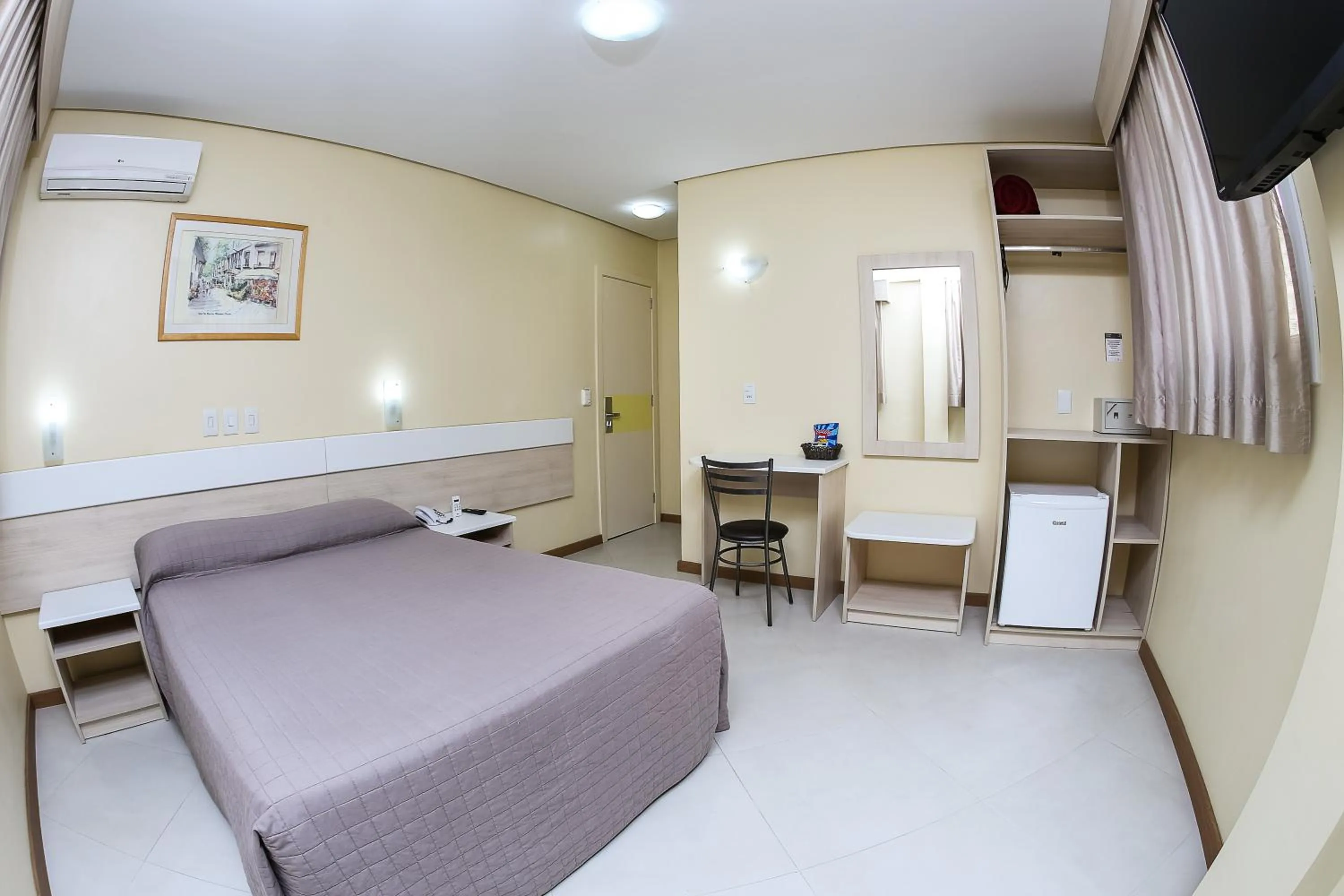 Bedroom, Bed in Hotel Express Savoy - Centro Histórico