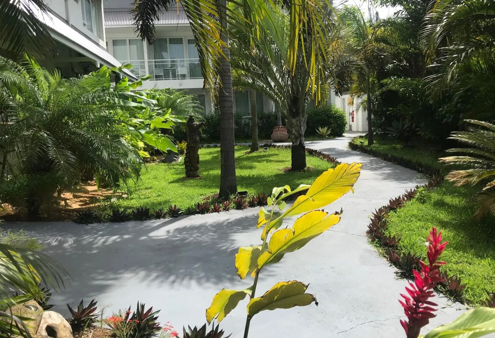 Garden in Hotel Beaurivage