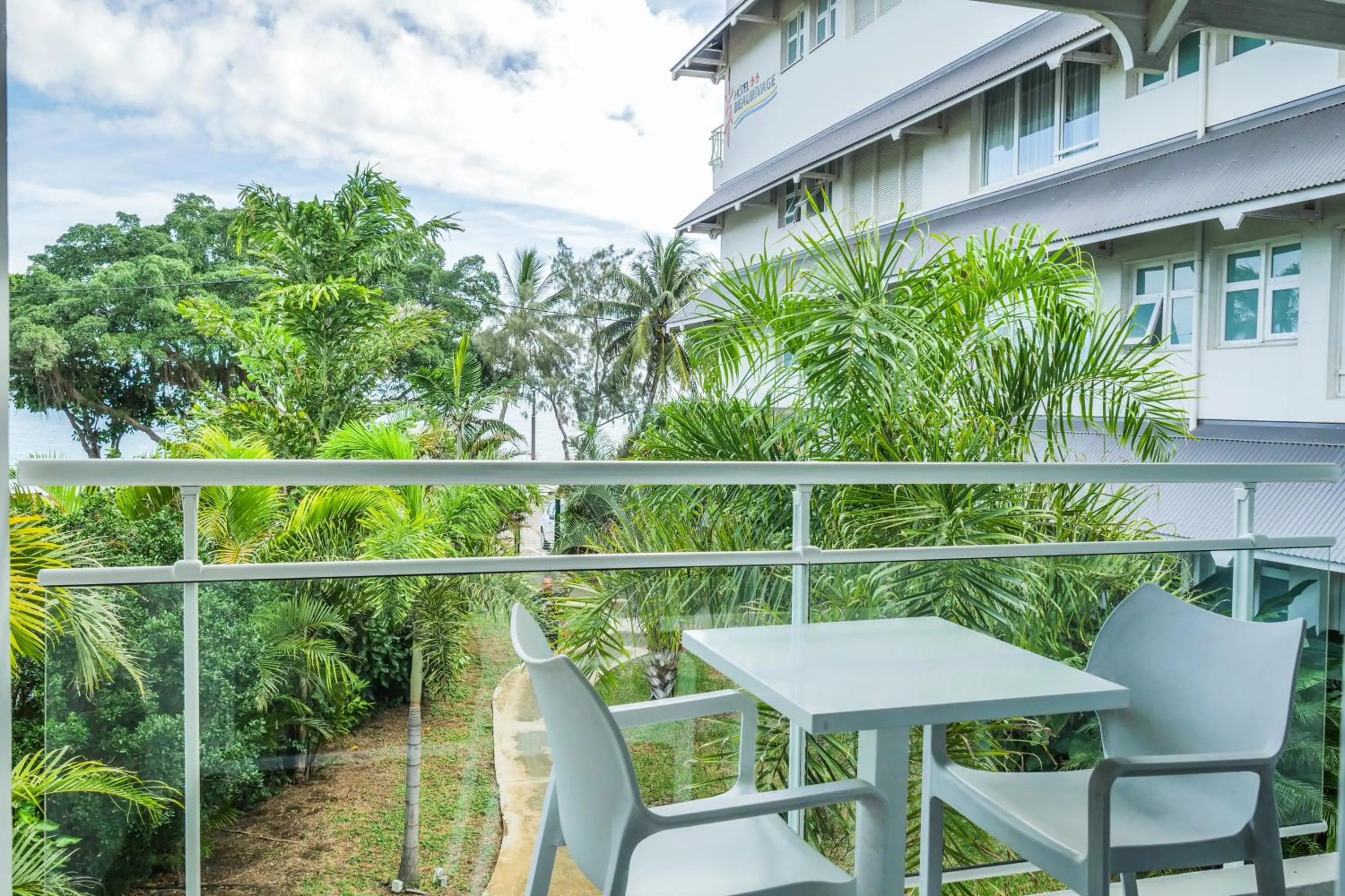 Garden in Hotel Beaurivage