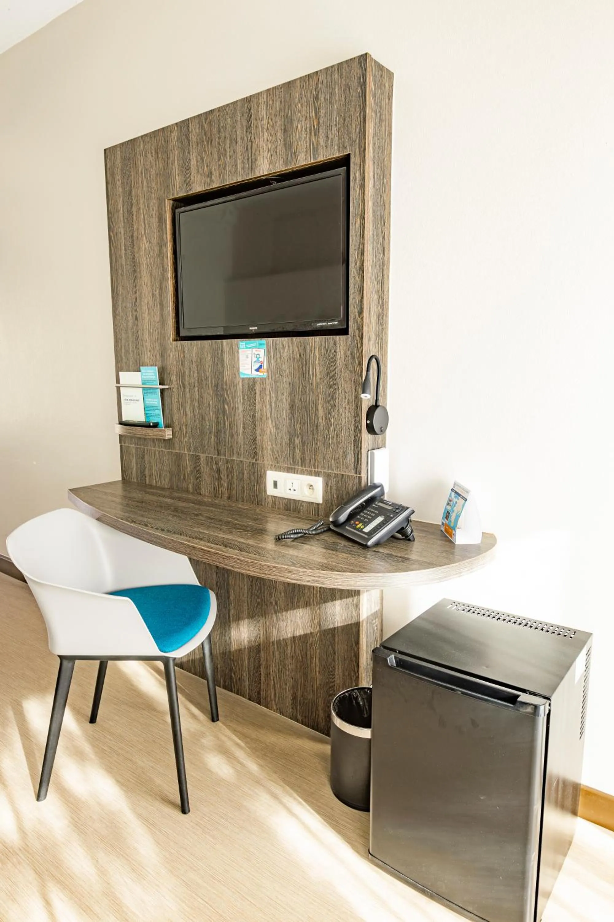 Garden view in Hotel Beaurivage