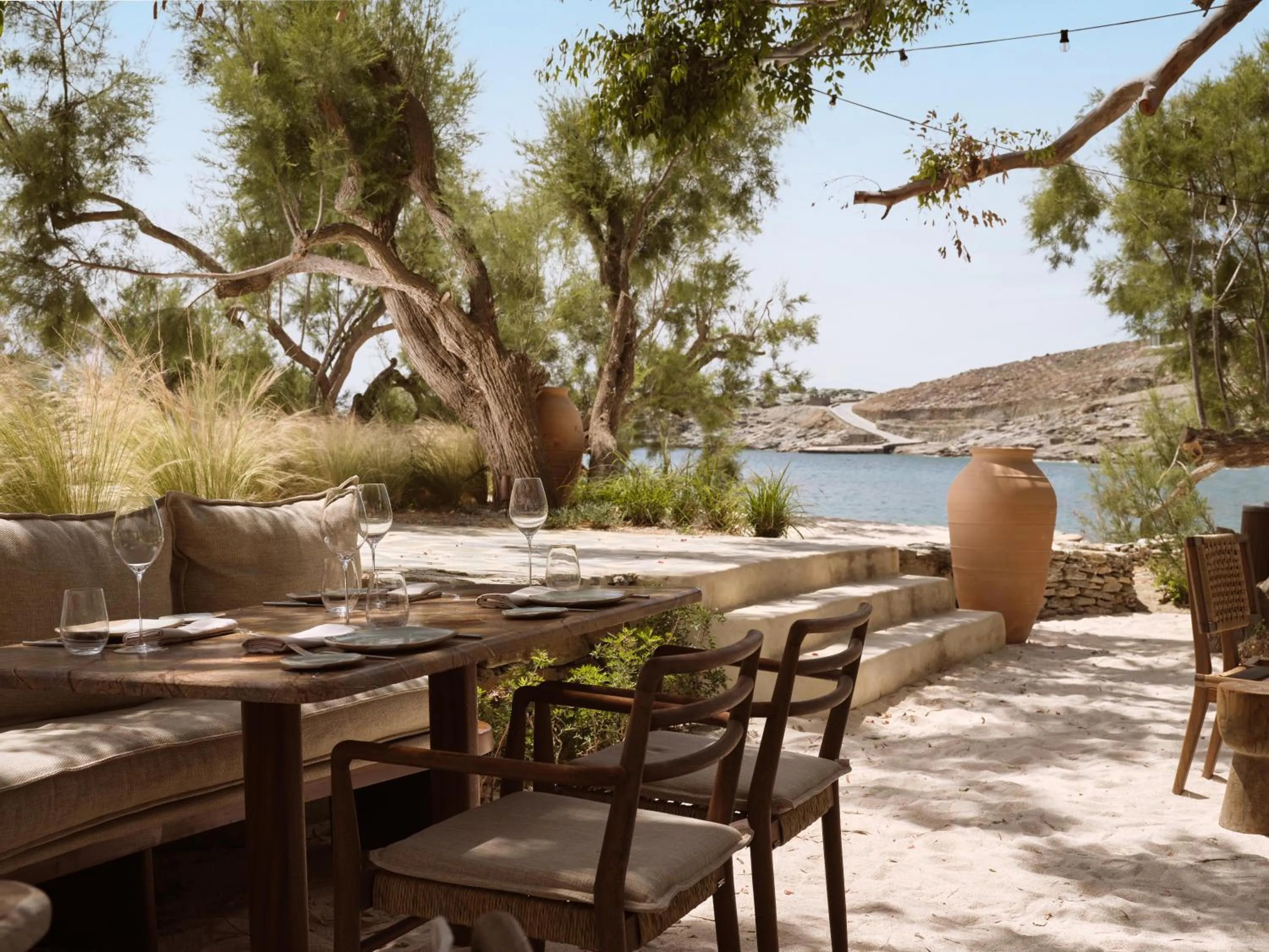 Beach in One&Only Kéa Island