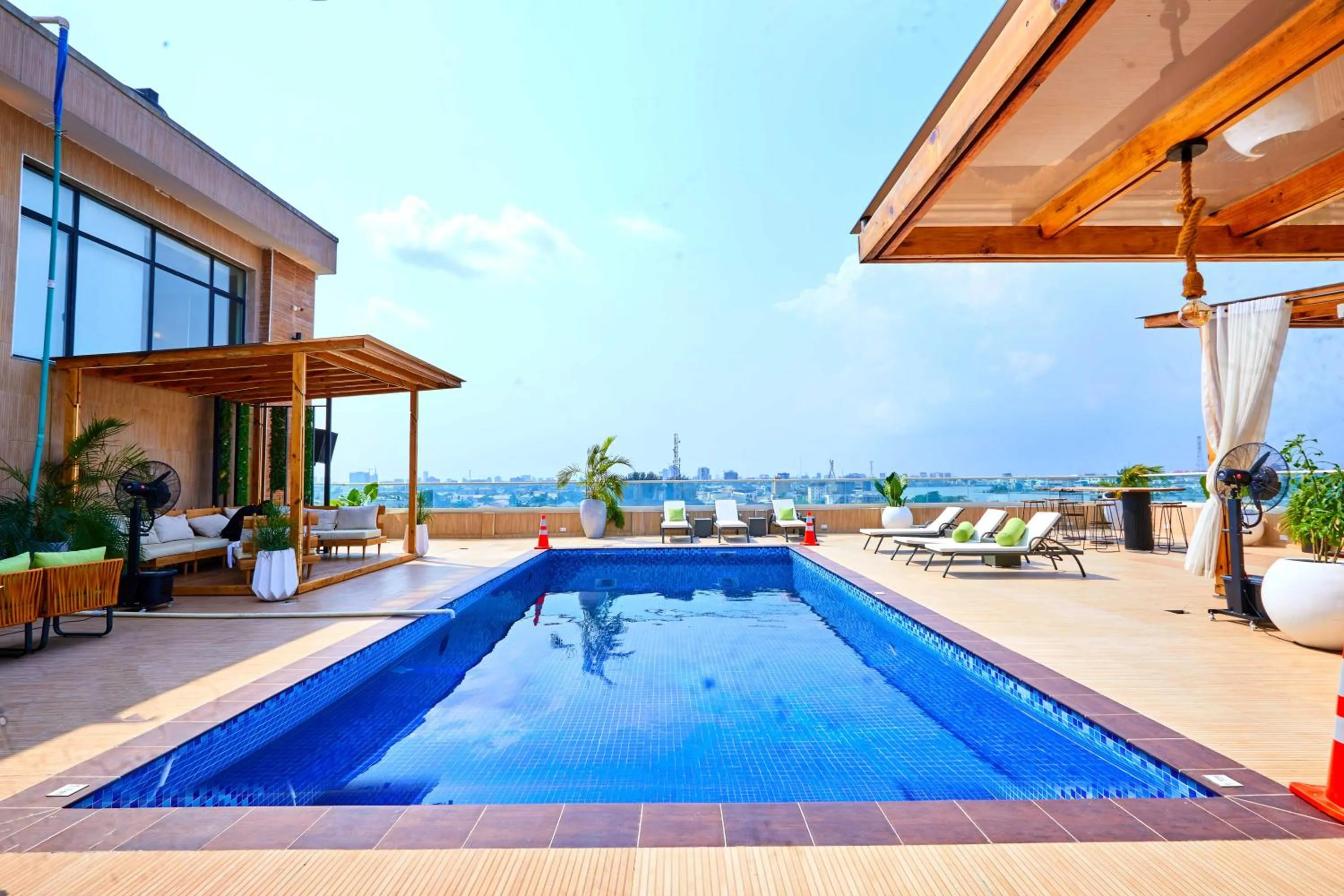 Pool view in Vintano Hotel