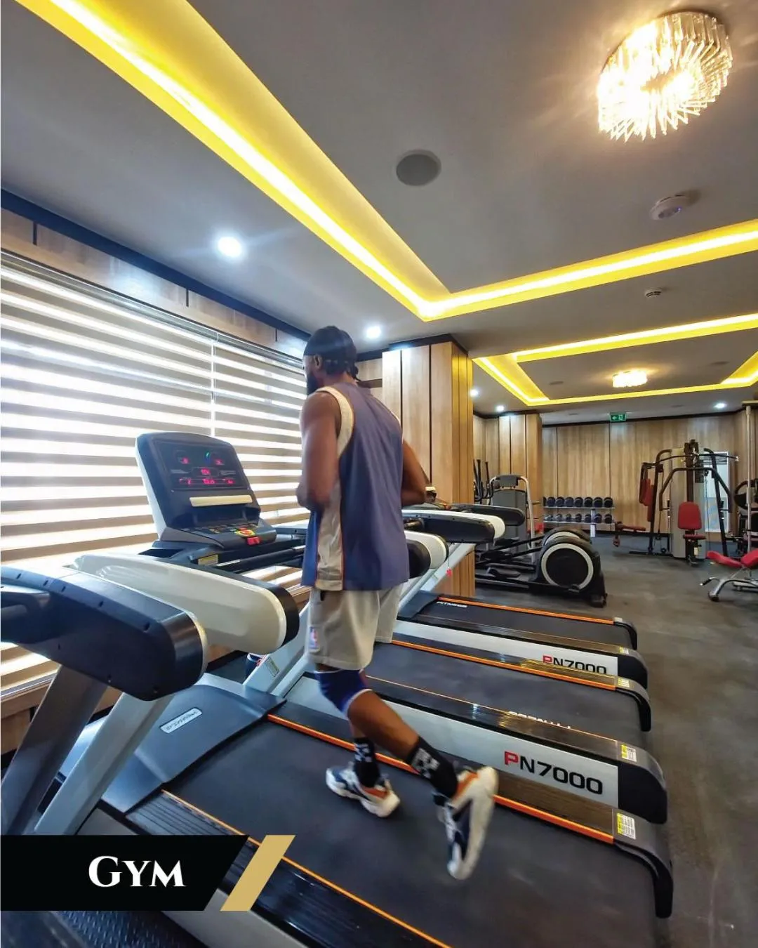 Fitness centre/facilities in Vintano Hotel