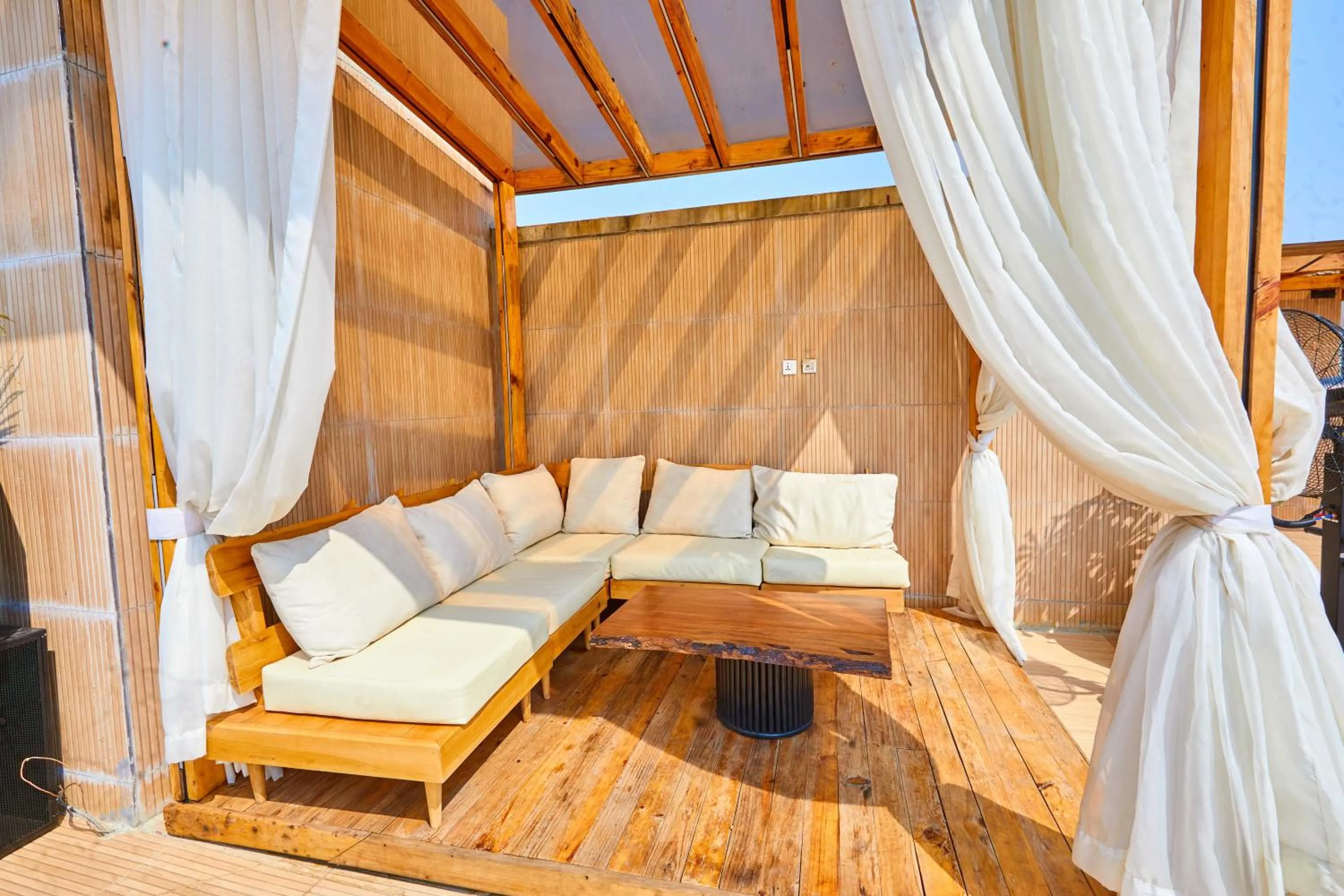 Seating area in Vintano Hotel