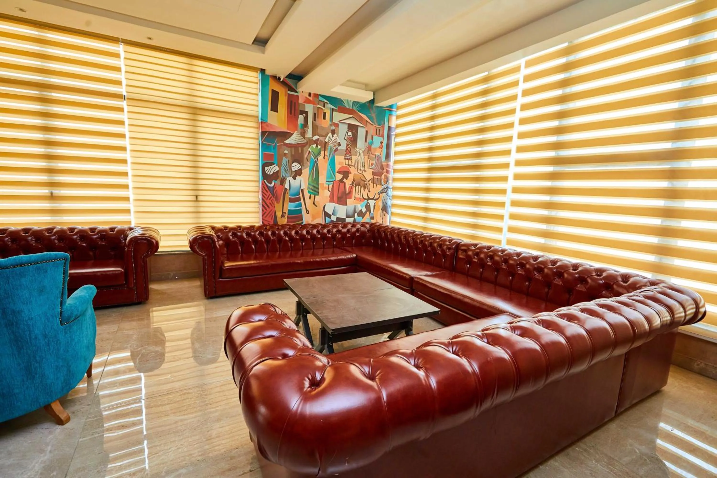 Seating area in Vintano Hotel