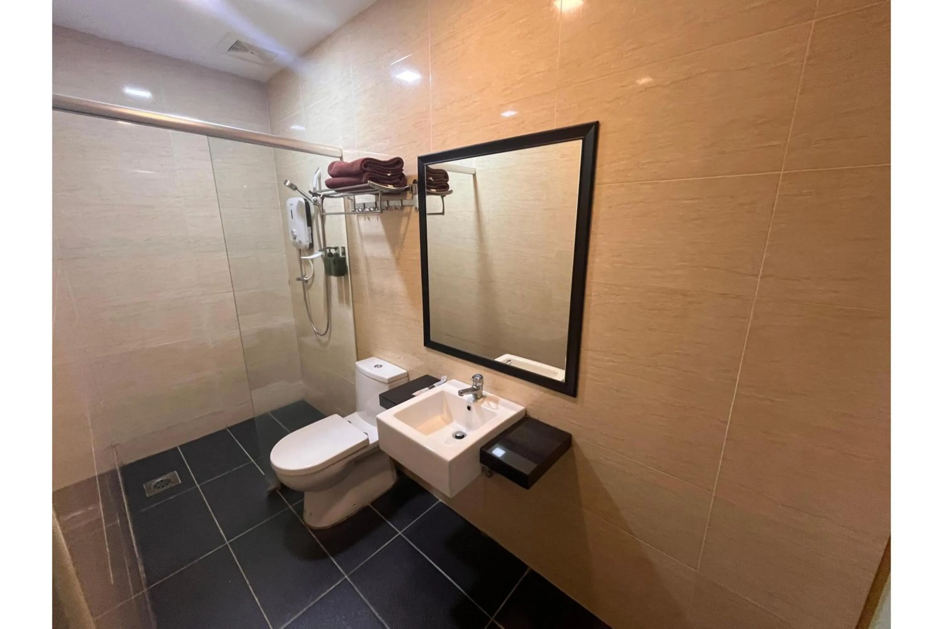 Bathroom in Grand World Hotel