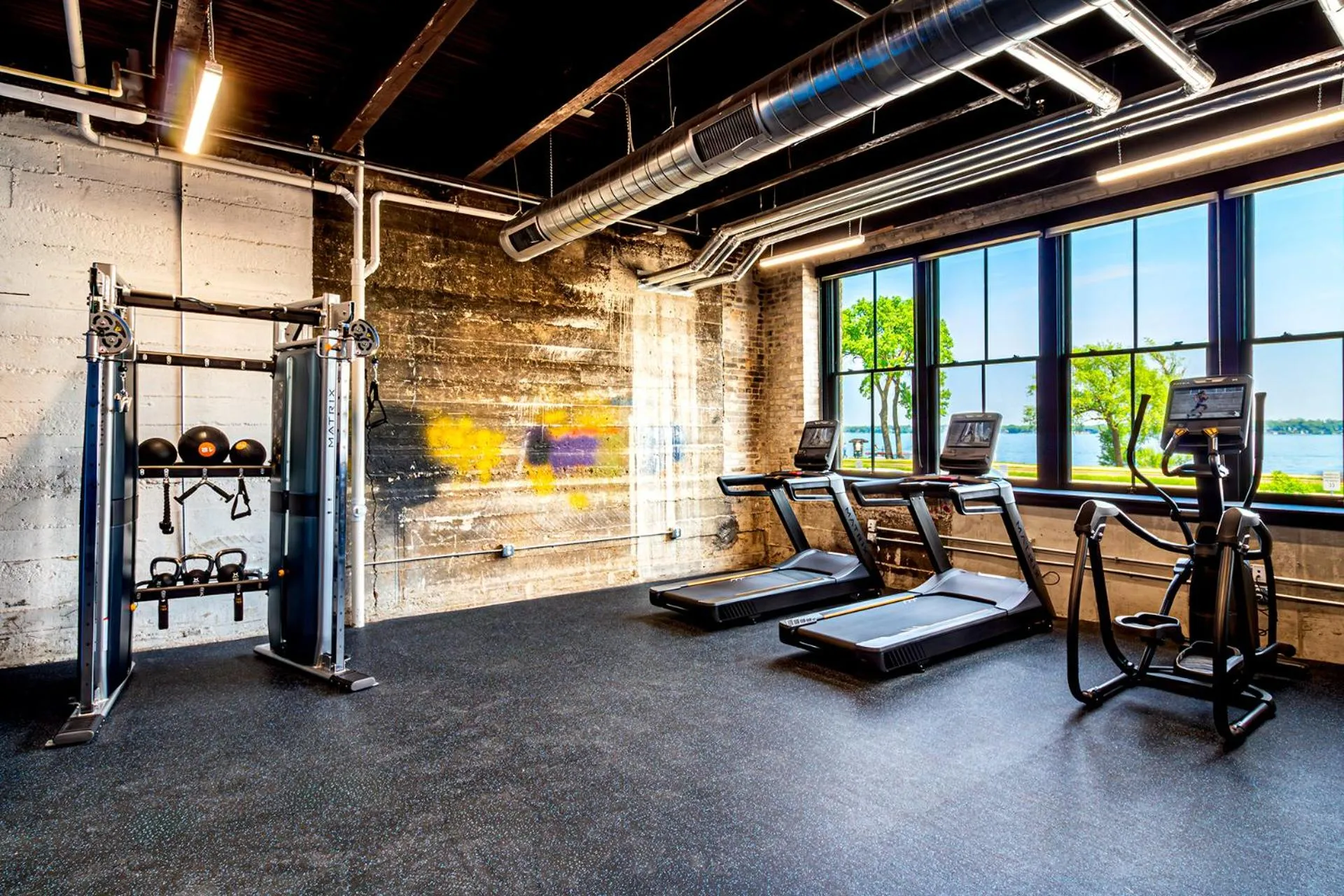 Fitness centre/facilities in The Saddlery Madison