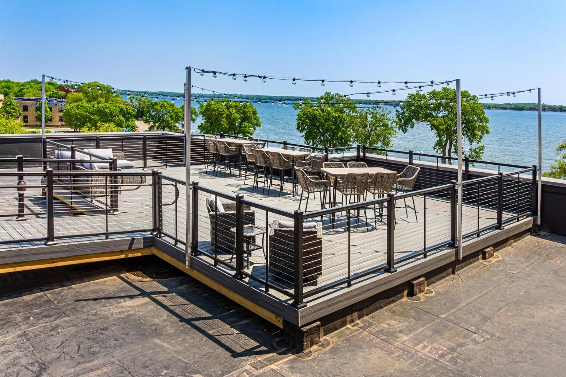 Patio in The Saddlery Madison