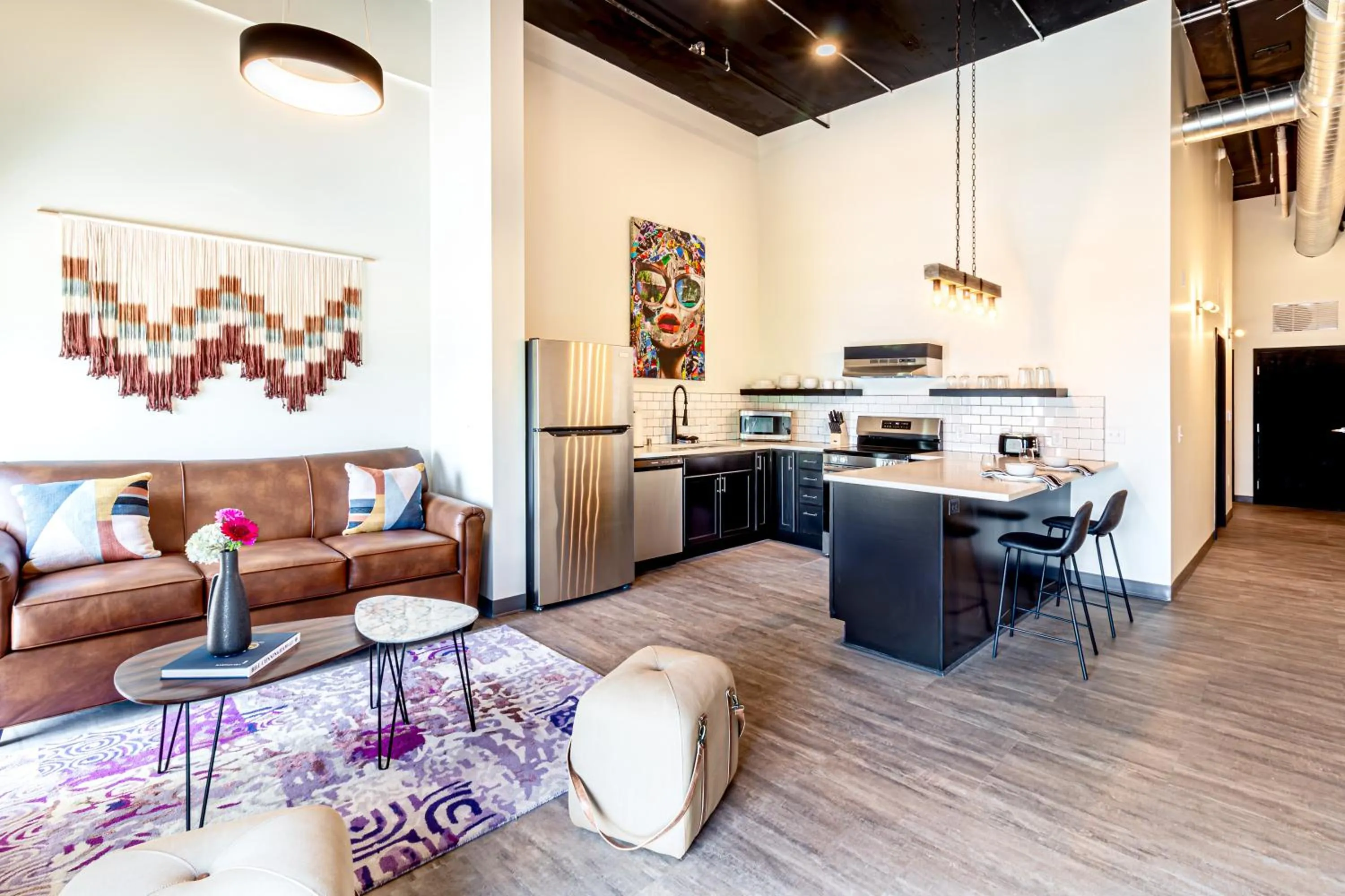 kitchen in The Saddlery Madison