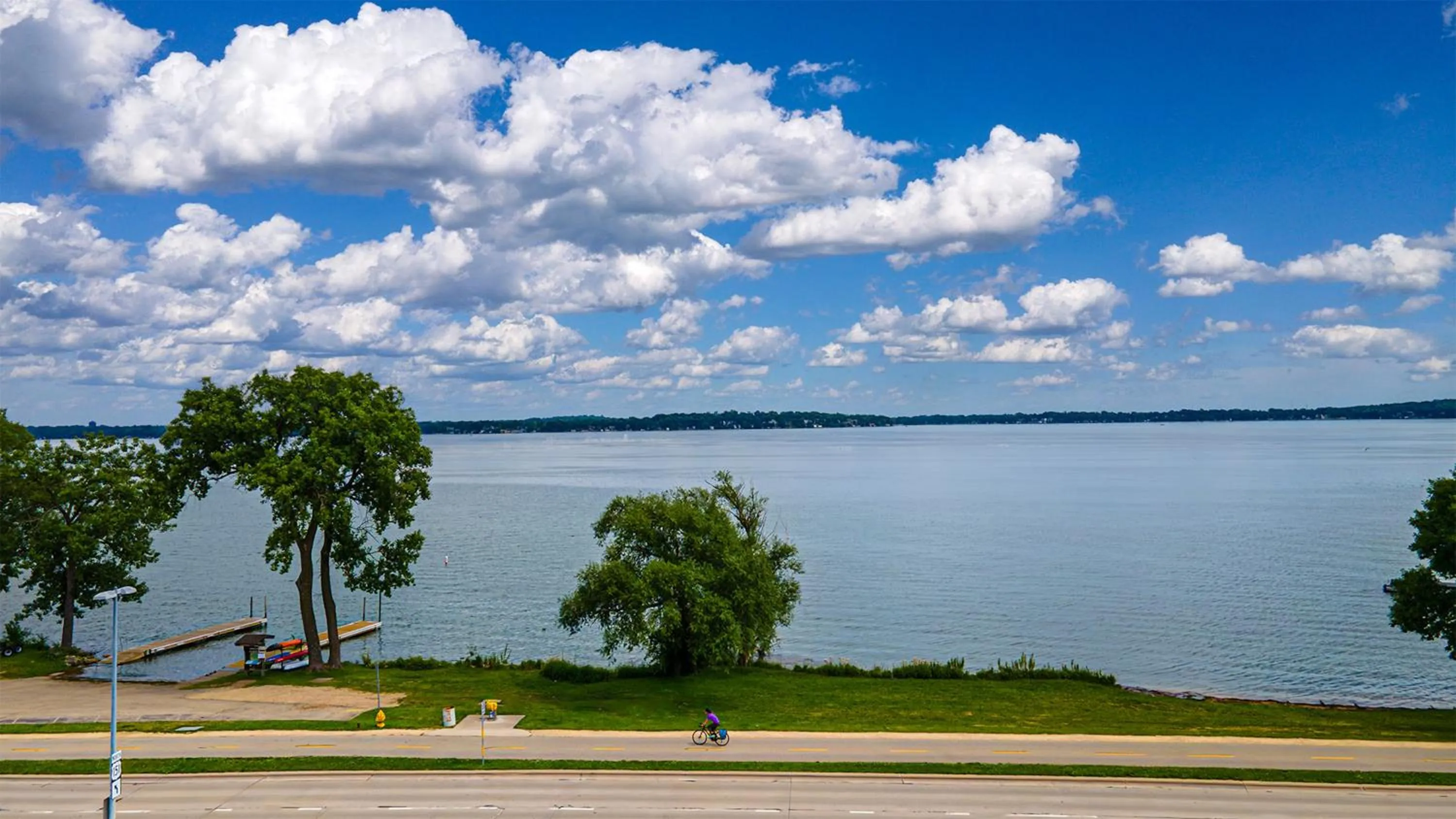 Lake view in The Saddlery Madison