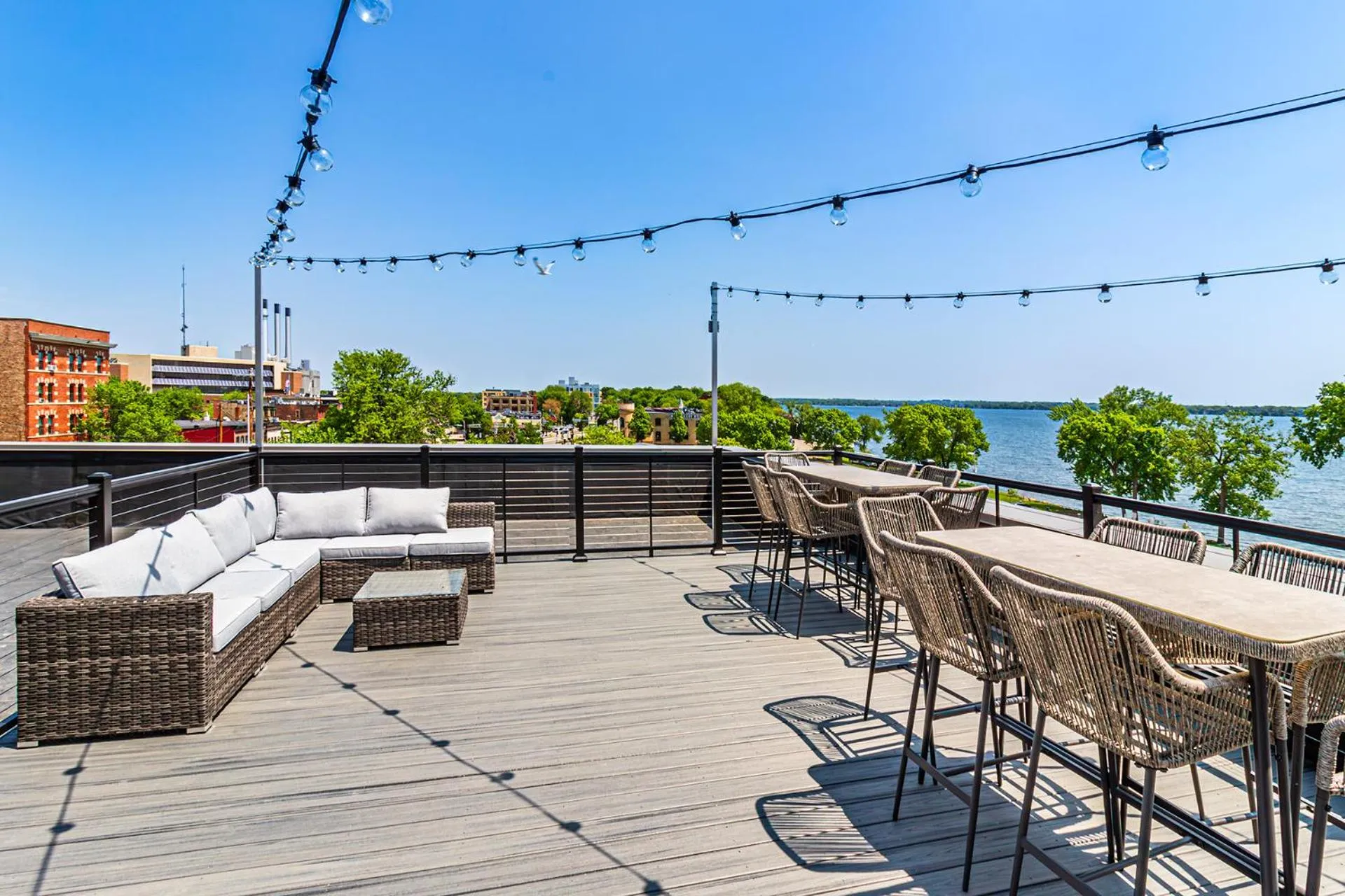 Patio in The Saddlery Madison