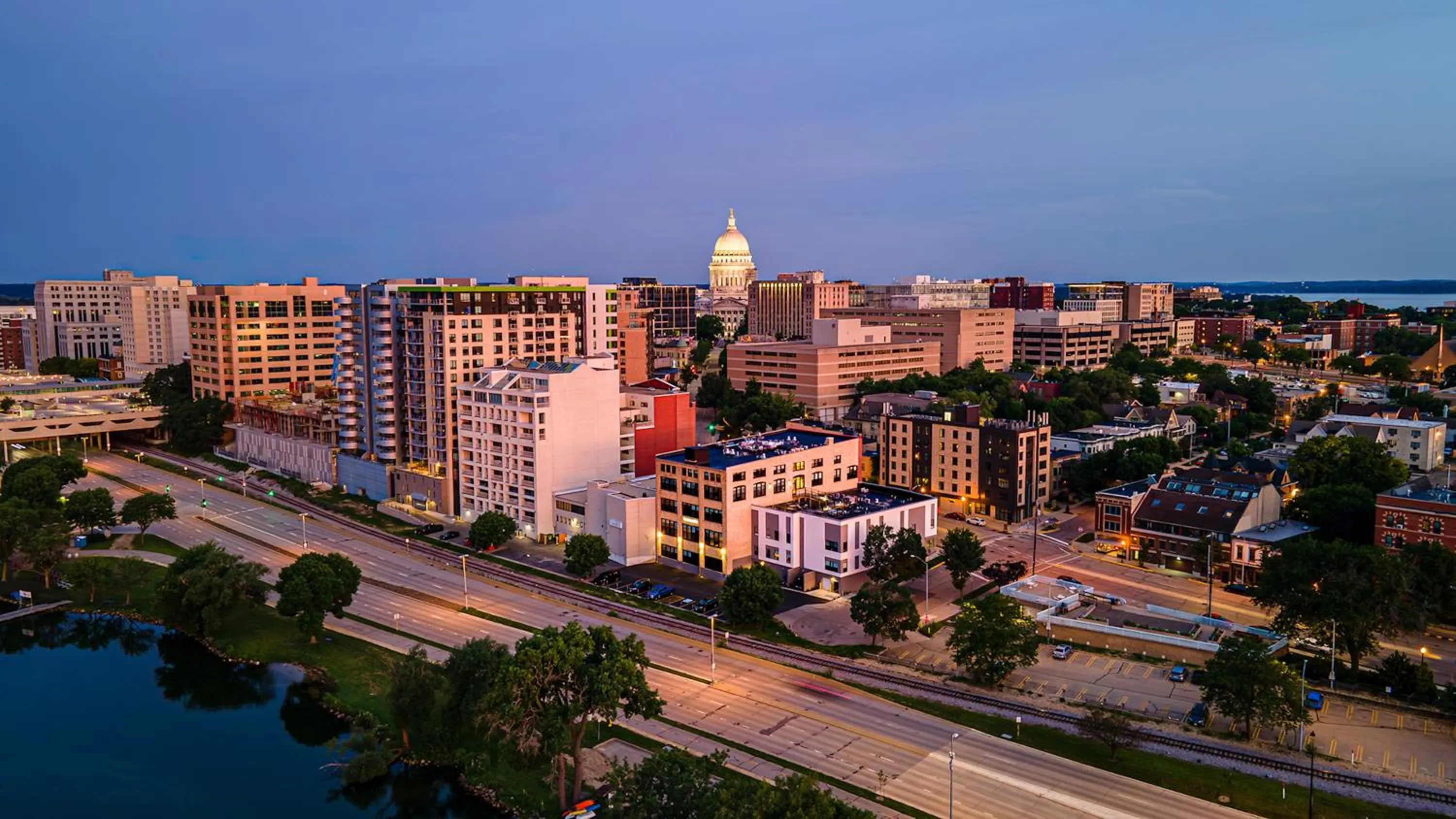 City view in The Saddlery Madison