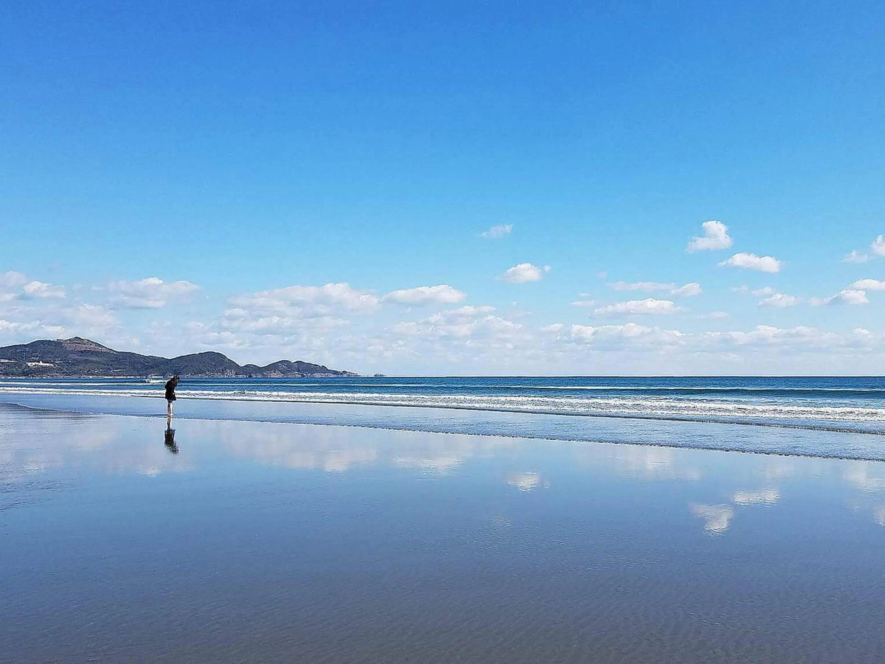 Beach in Tabist Guest house Pumping Surf