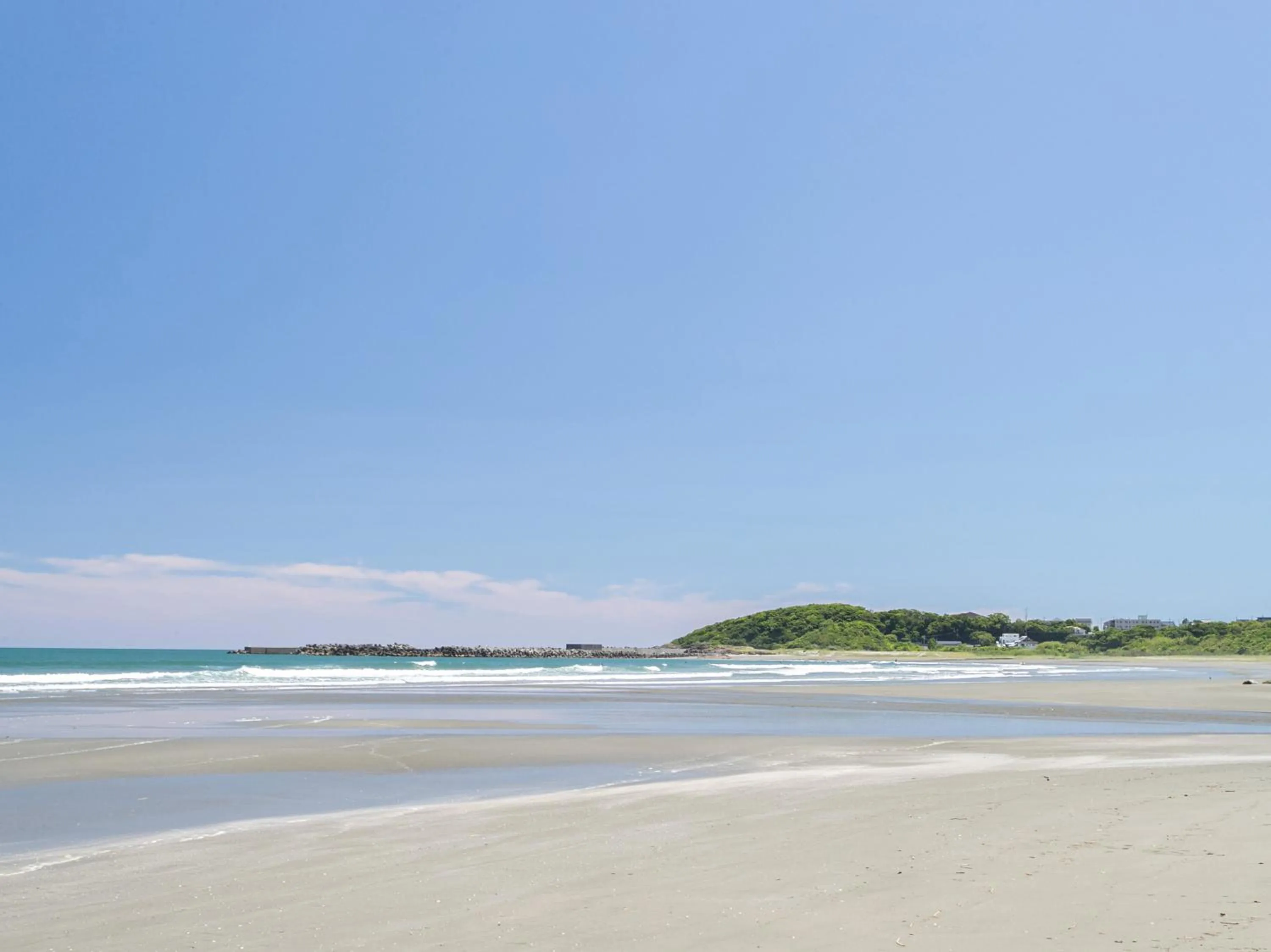 Beach in Tabist Guest house Pumping Surf