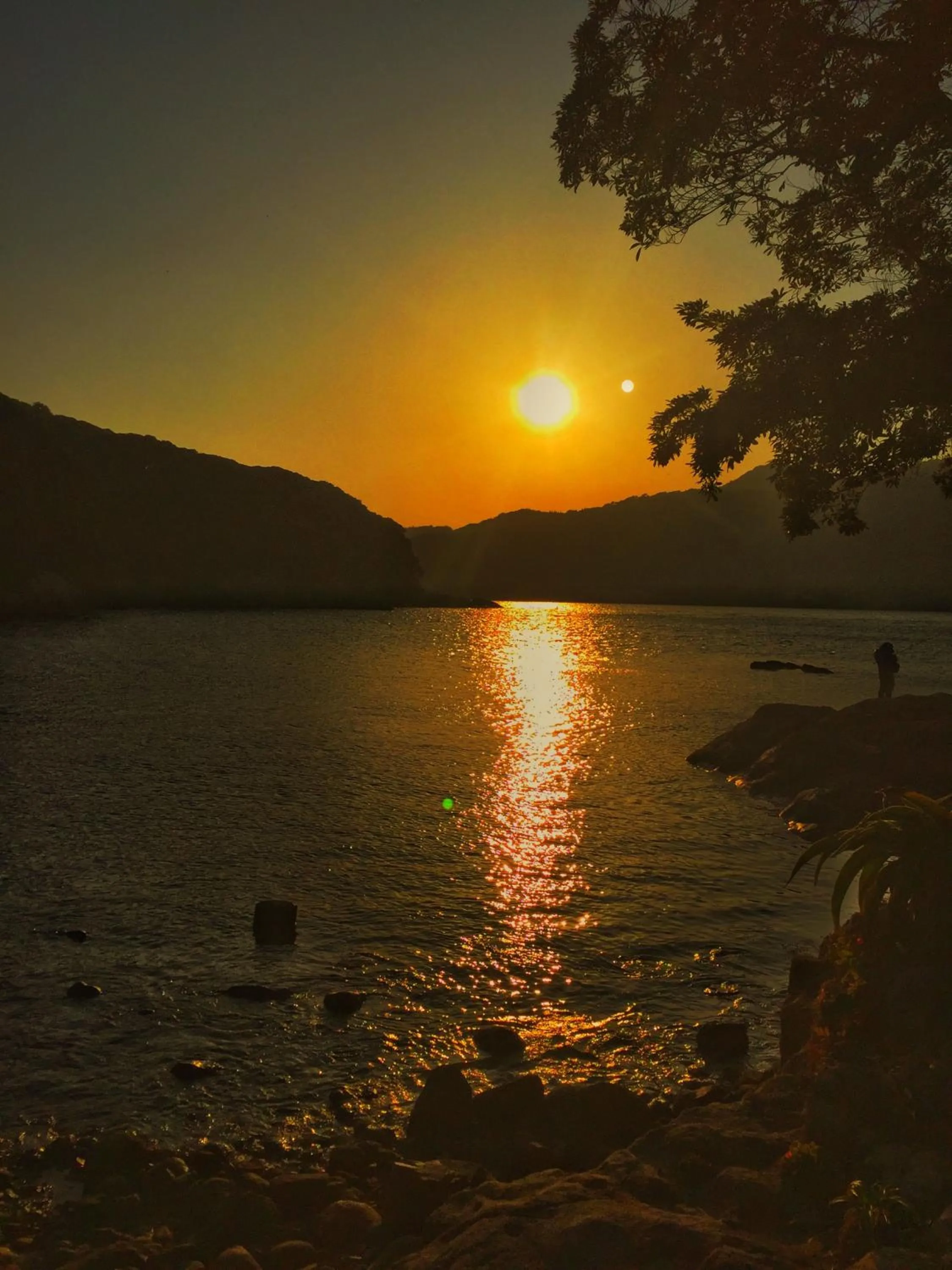 Sunset in Tabist Guest house Pumping Surf