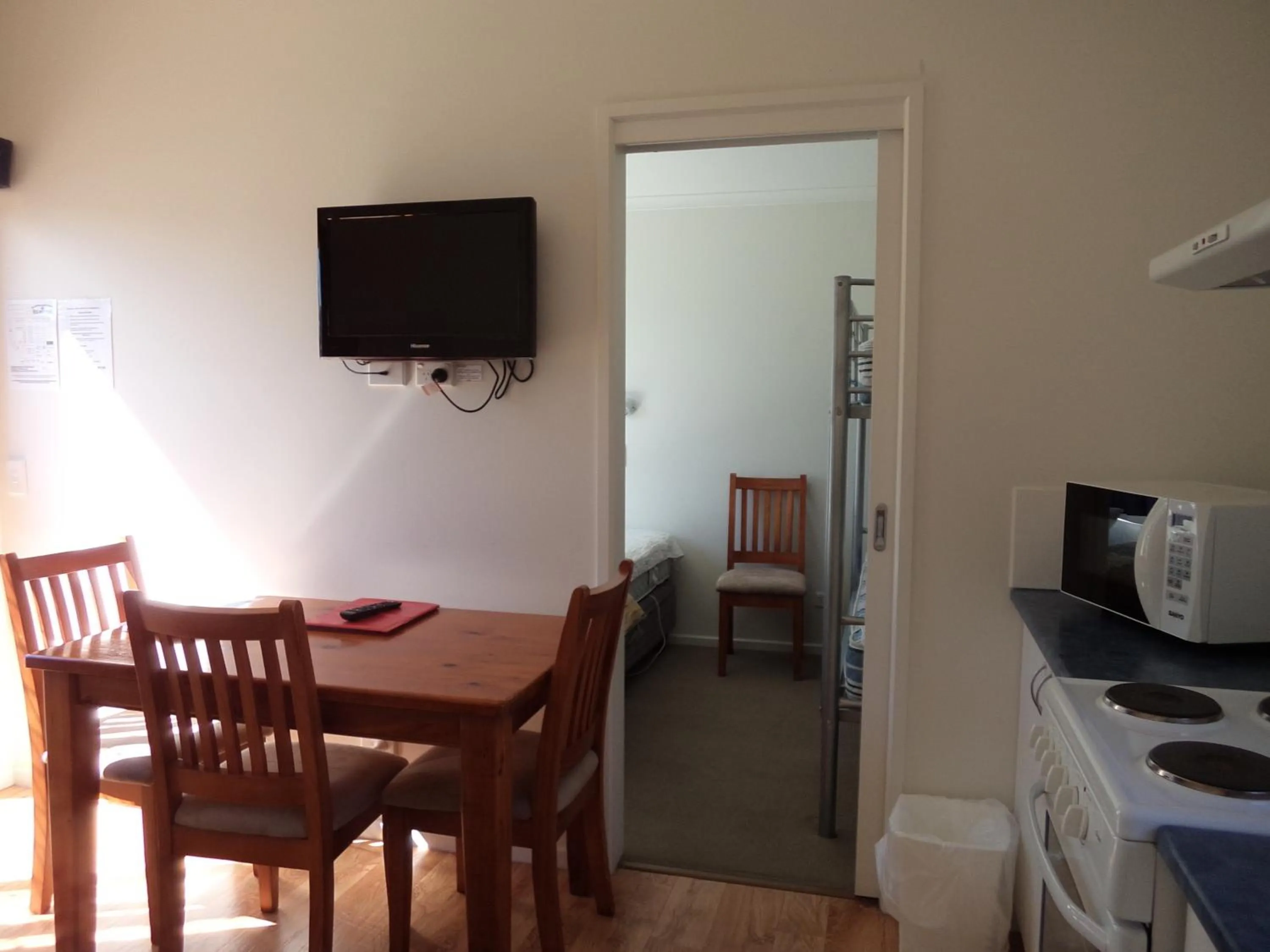 Dining area in Bicheno East Coast Holiday Park