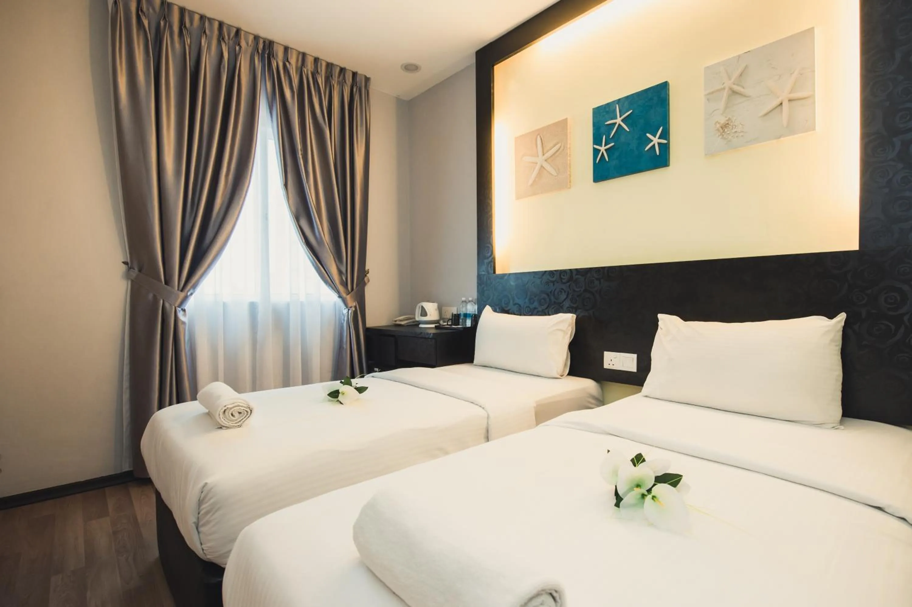 Bed in Hotel CIQ @ Wong Ah Fook