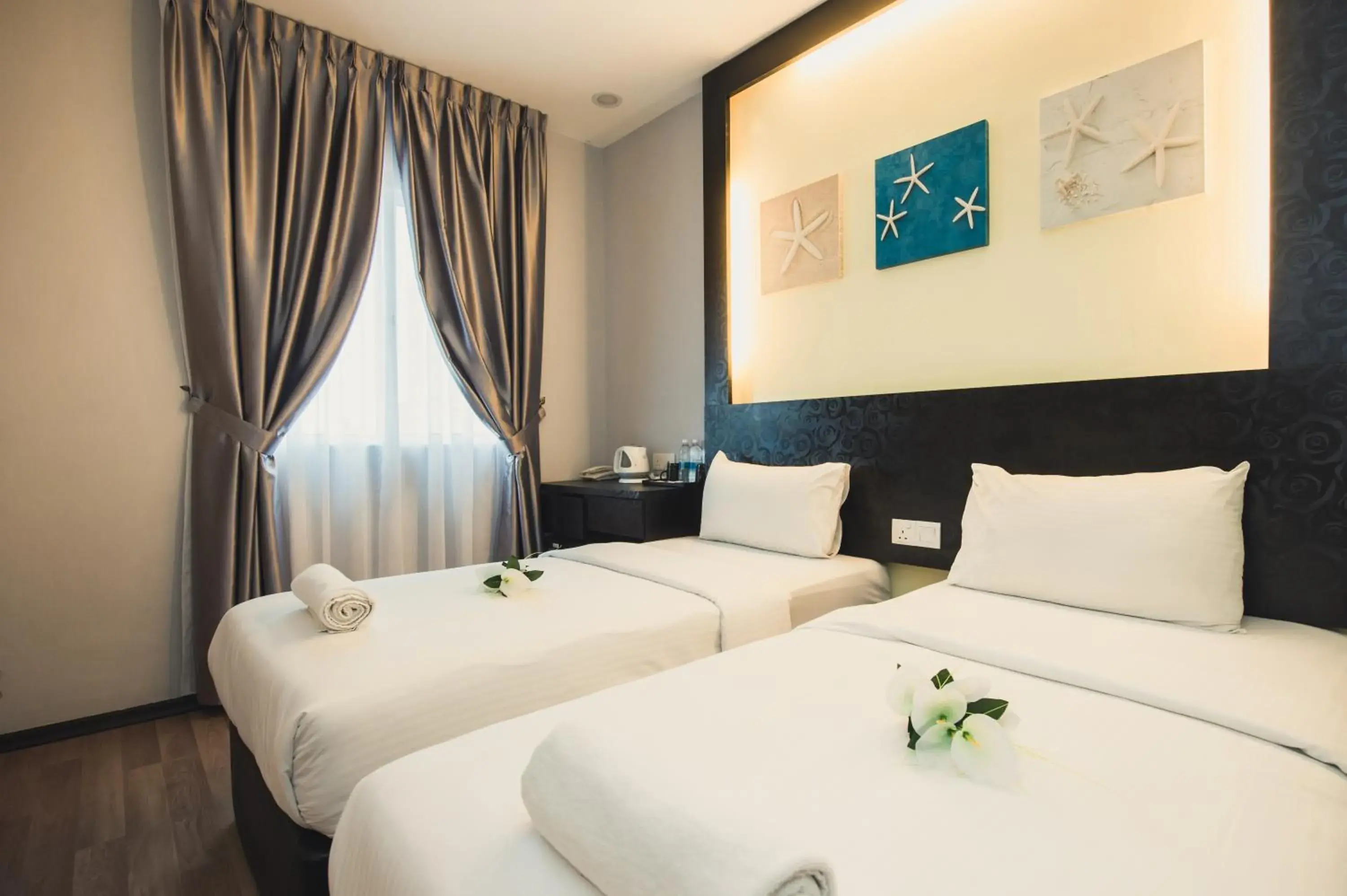 Superior Twin Room in Hotel CIQ @ Wong Ah Fook Superior Twin Room in Hotel CIQ @ Wong Ah Fook