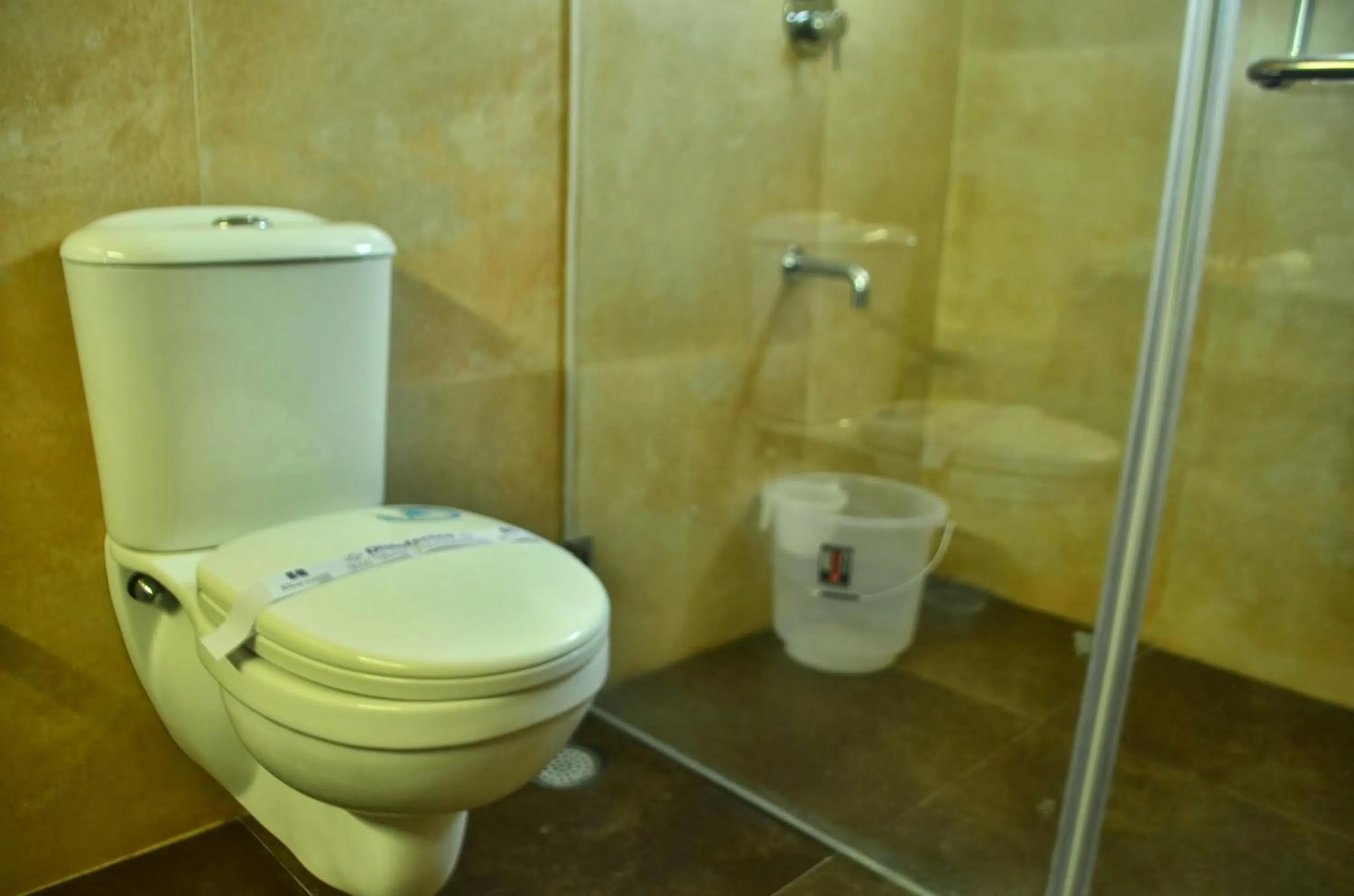 Toilet in Hotel Arunachala