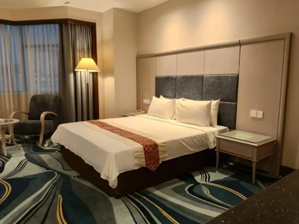 Bed in Imperial Hotel Miri