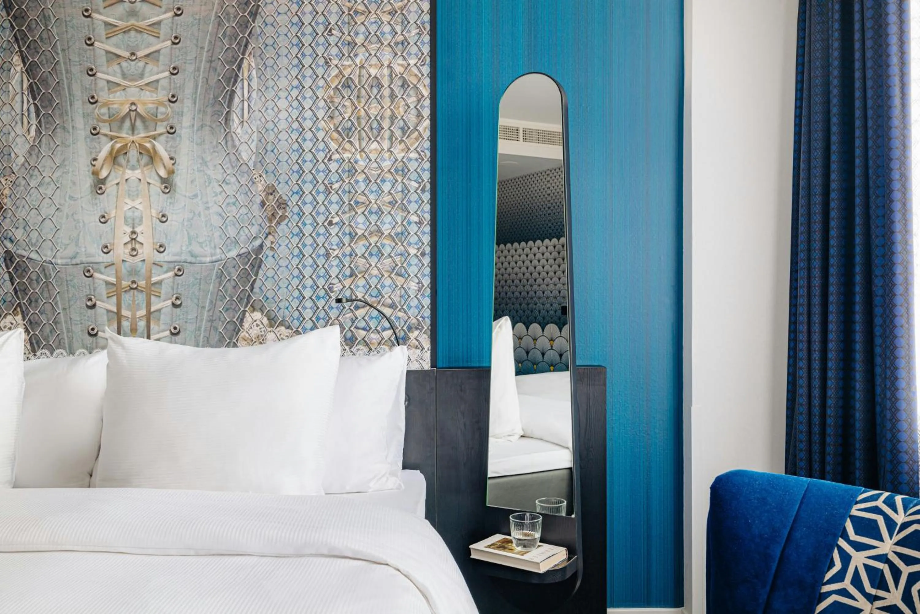 Photo of the whole room, Bed in NYX Hotel Amsterdam Rembrandt Square