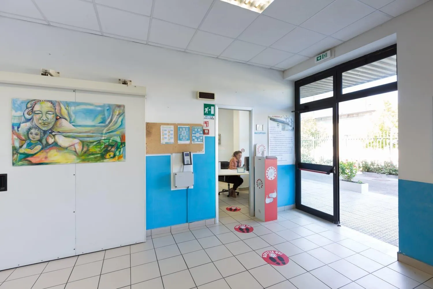 Lobby or reception in Ostello Ipsia