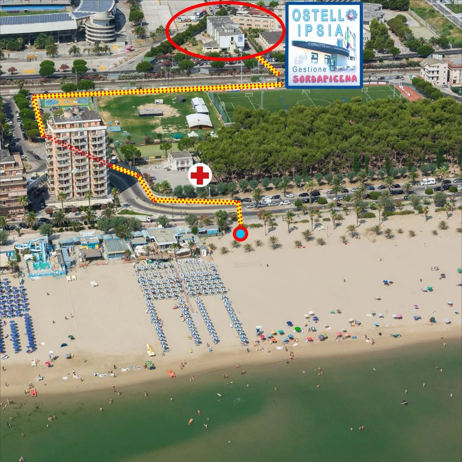 Property building in Ostello Ipsia