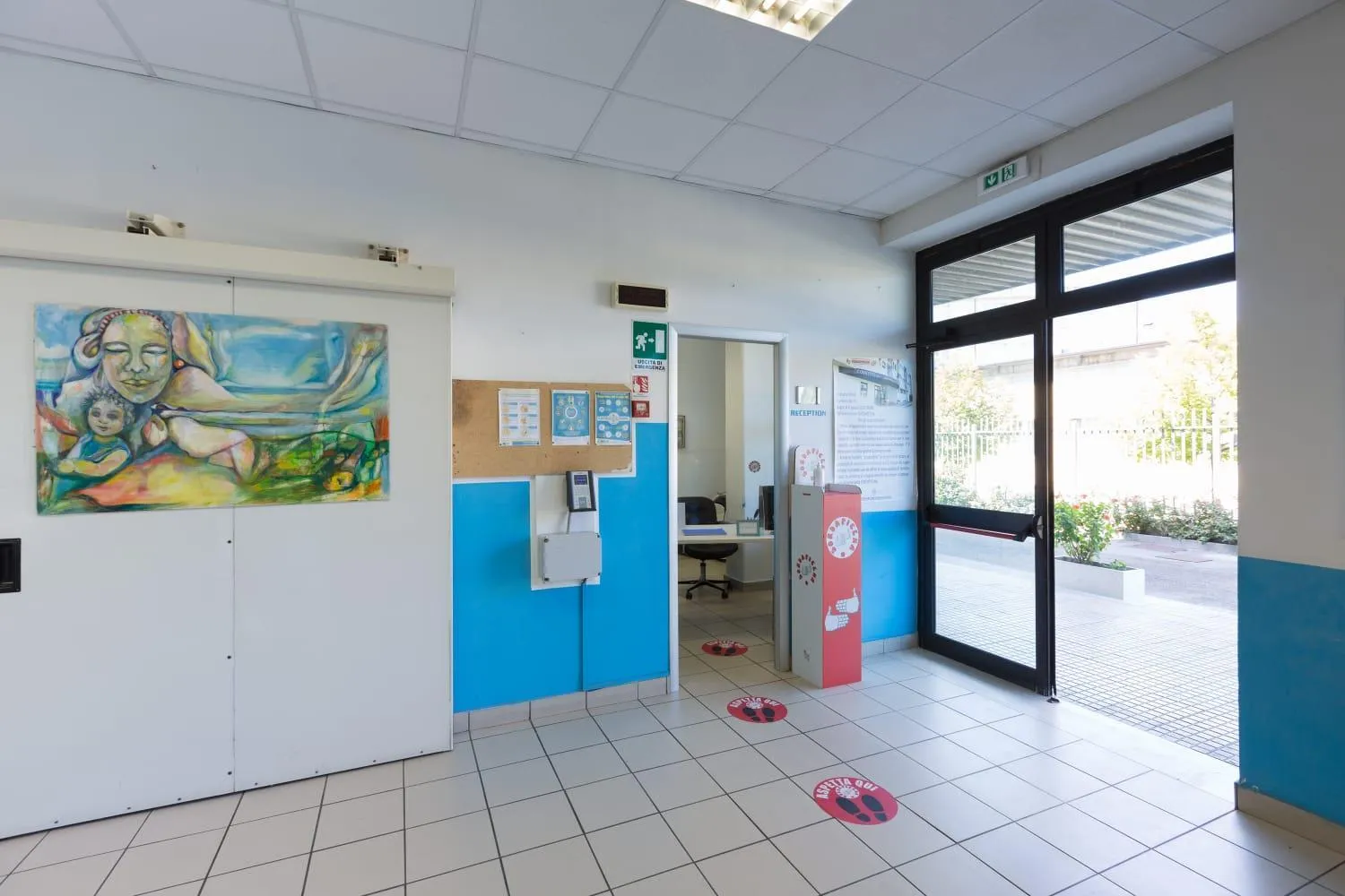 Lobby or reception in Ostello Ipsia