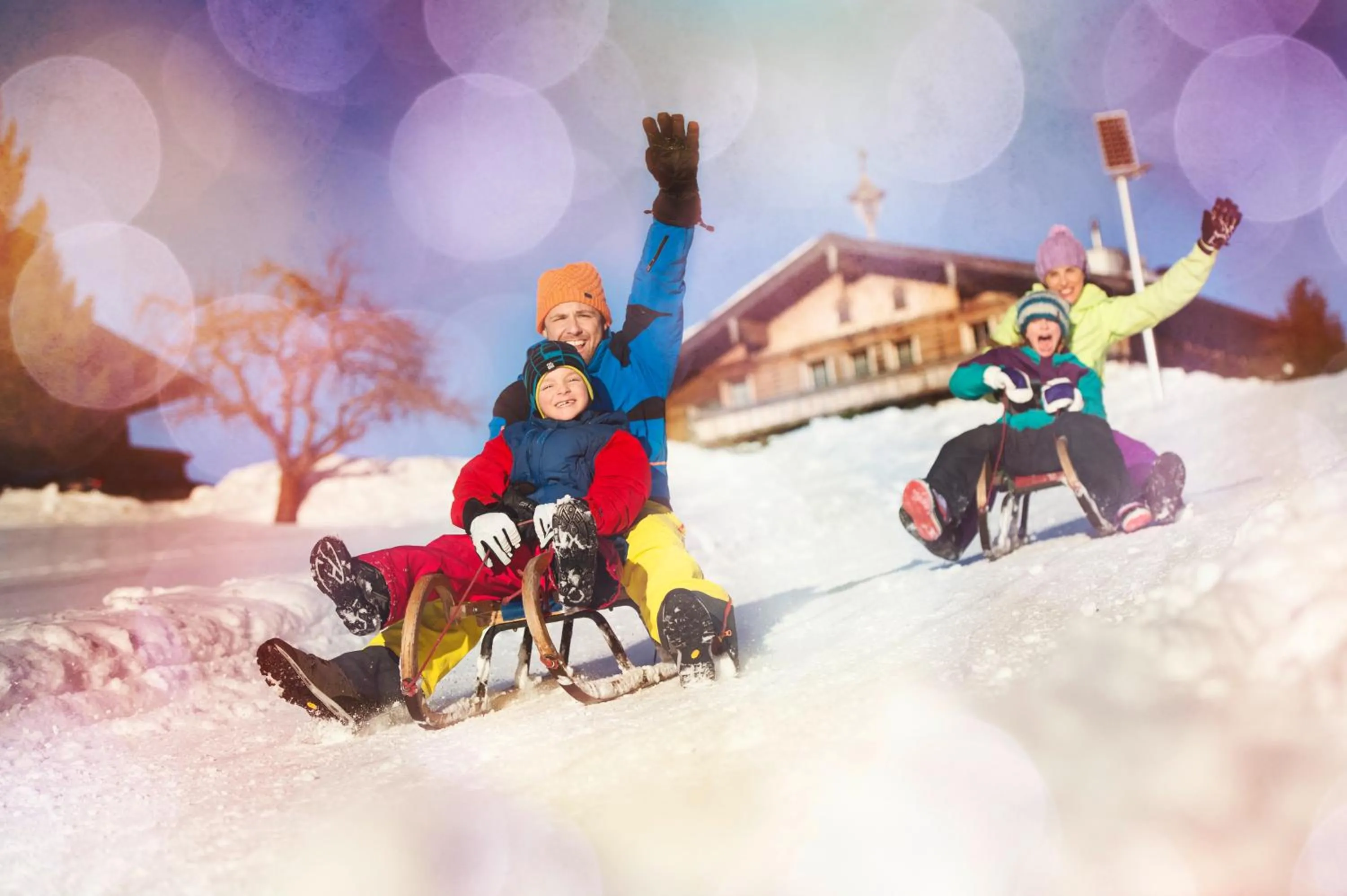 Skiing in Laubichlhof