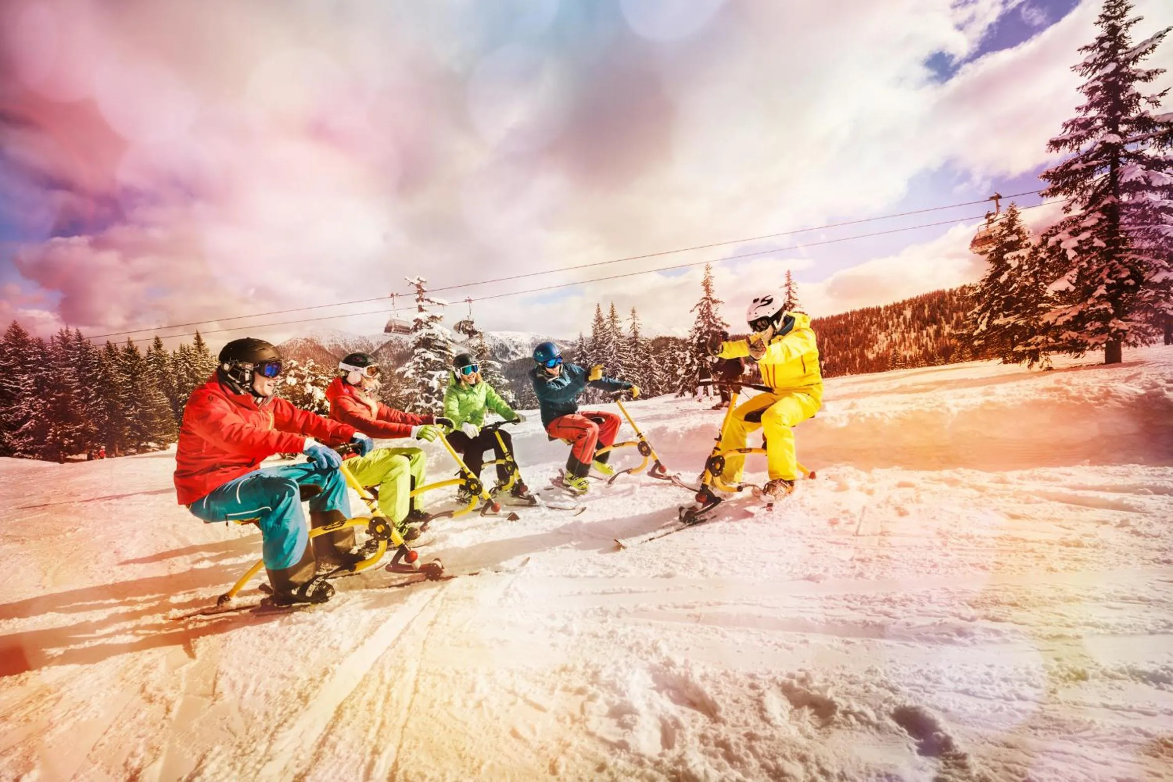 Skiing in Laubichlhof