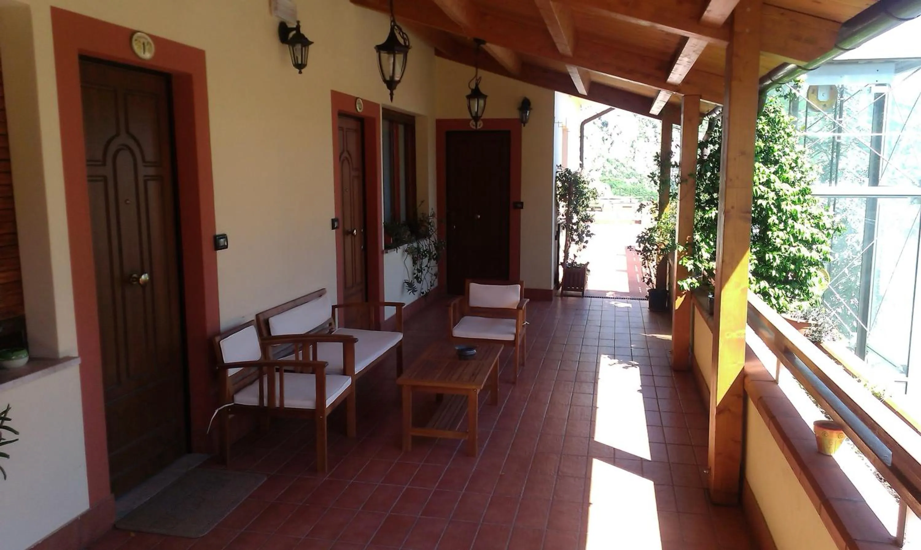 Balcony/Terrace in Residence La Piazzetta