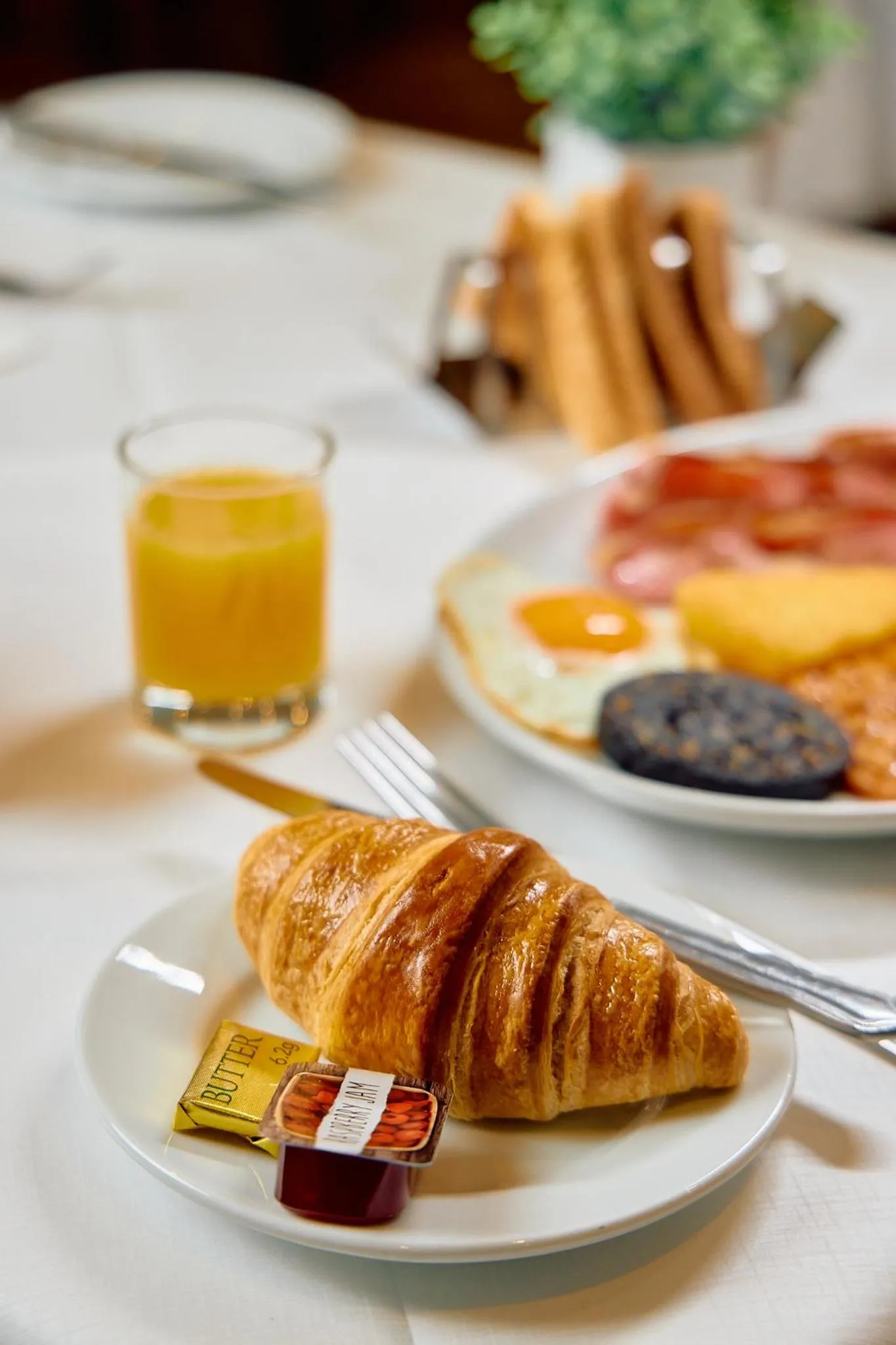 English/Irish breakfast in The Briar Court Hotel