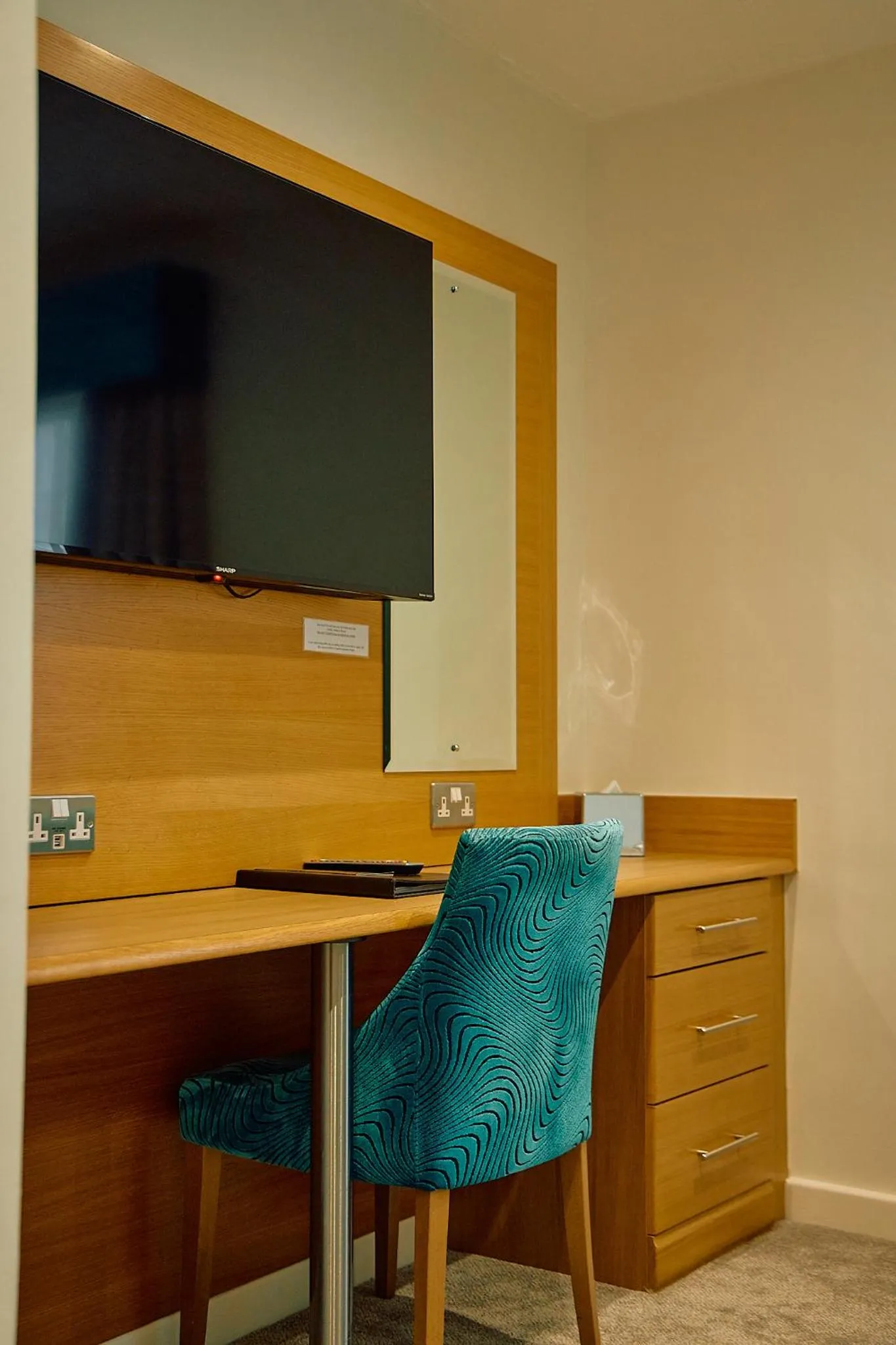 Bedroom in The Briar Court Hotel