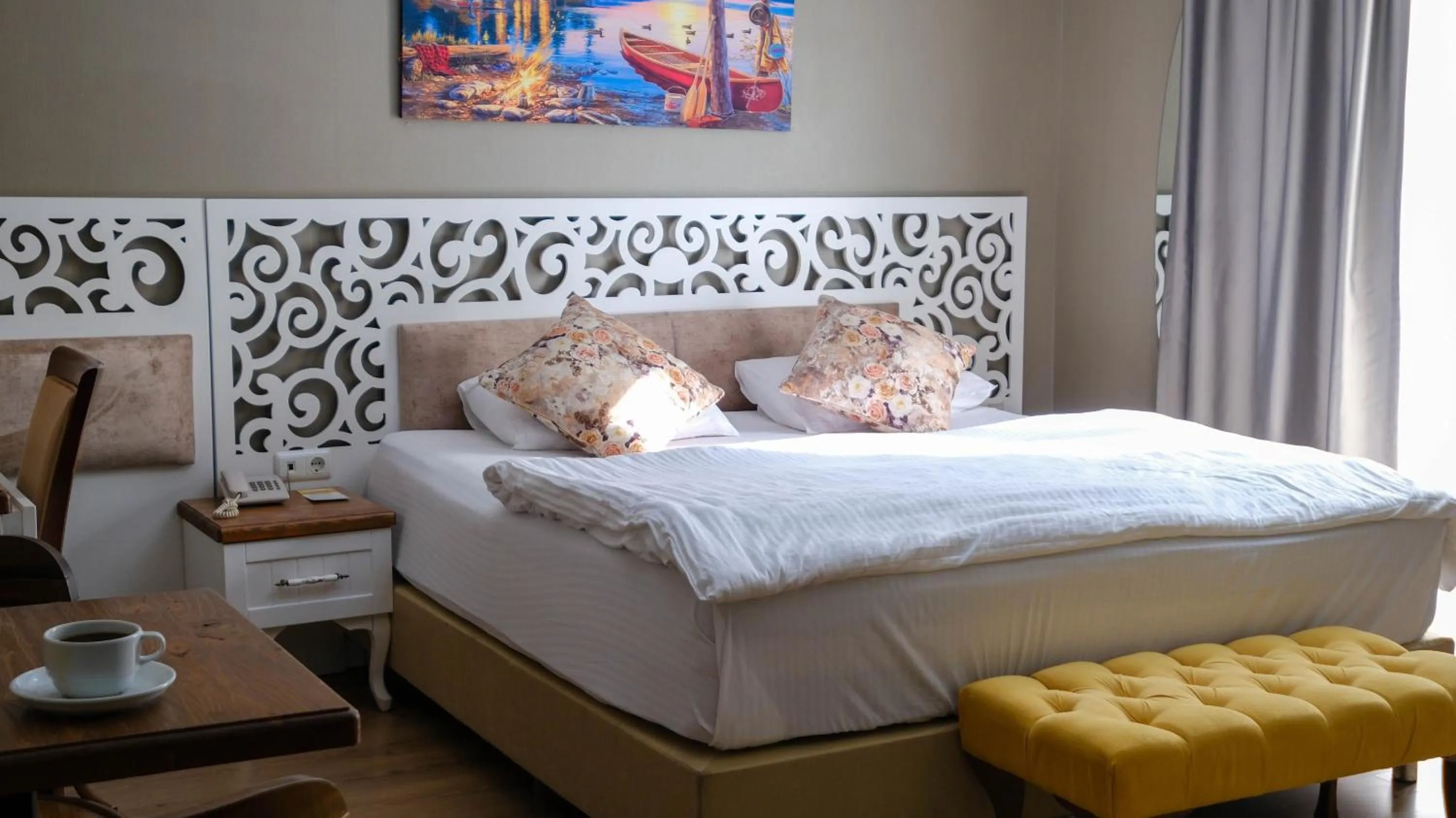 Bed in Adana City Boutique Hotel