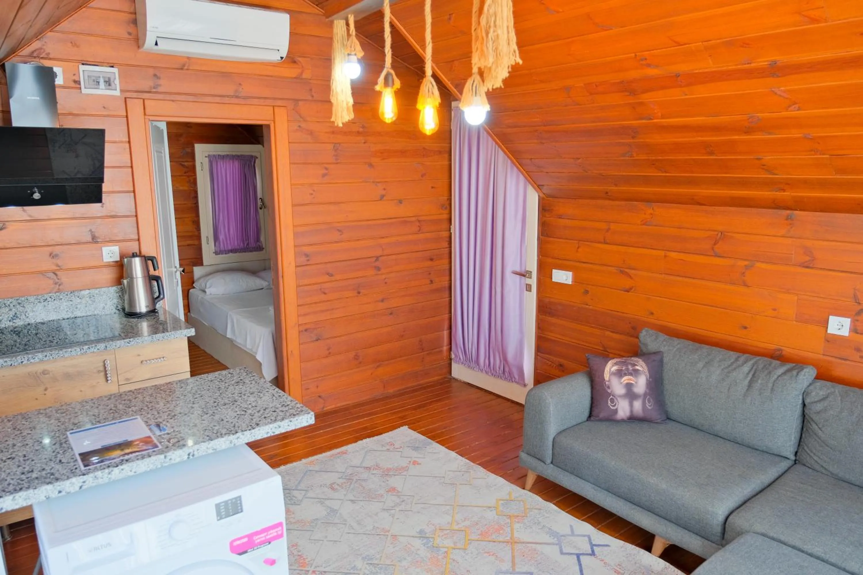 Living room in Bu Bungalow Hotel