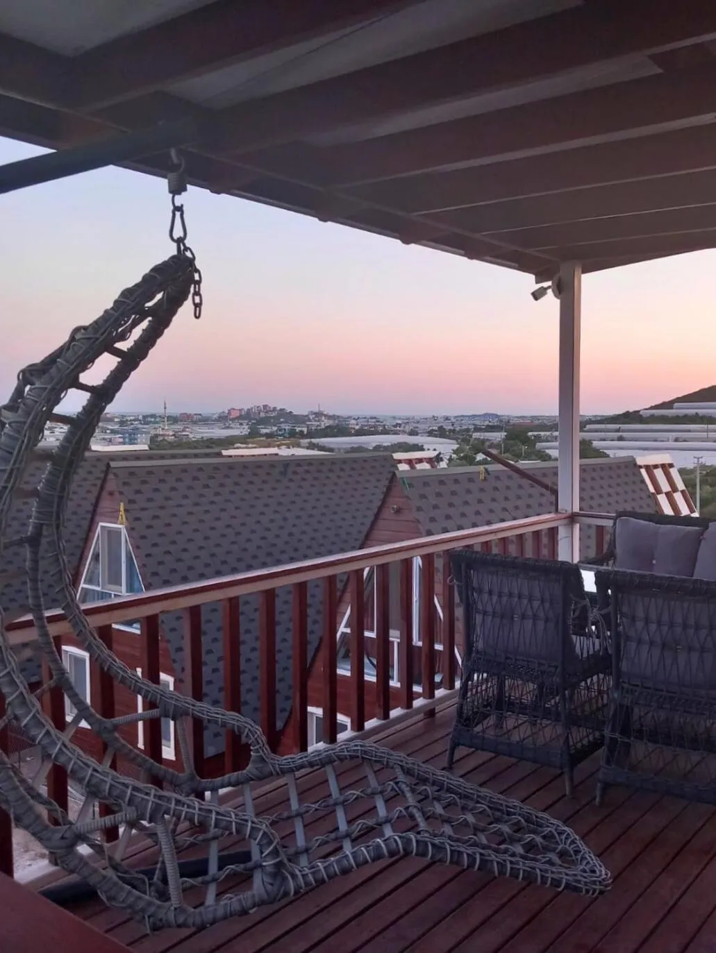 Patio in Bu Bungalow Hotel
