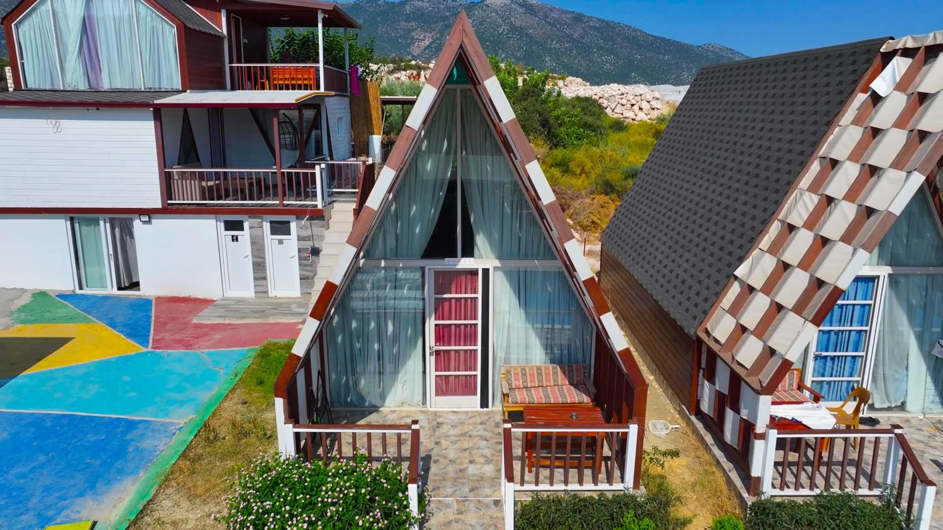 Mountain view in Bu Bungalow Hotel