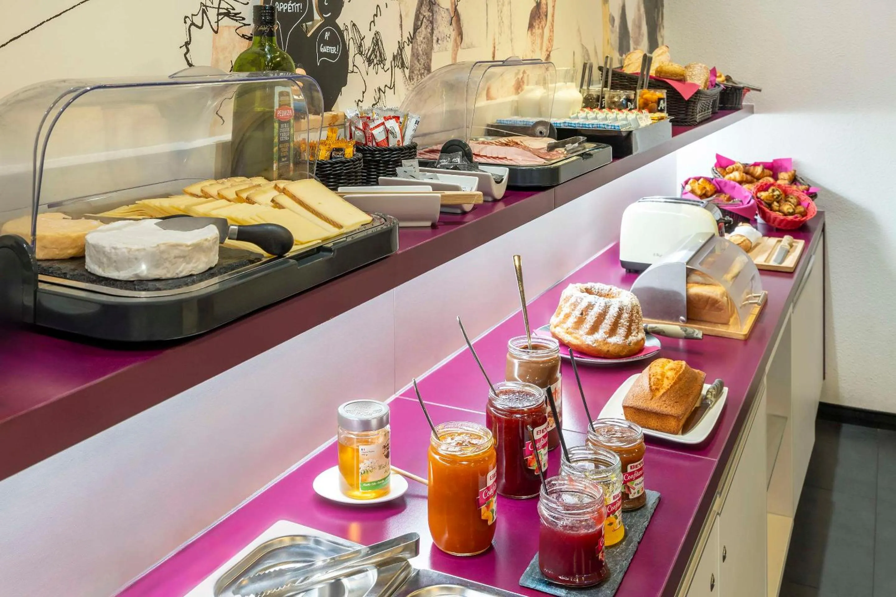 Breakfast in Best Western Colmar Expo