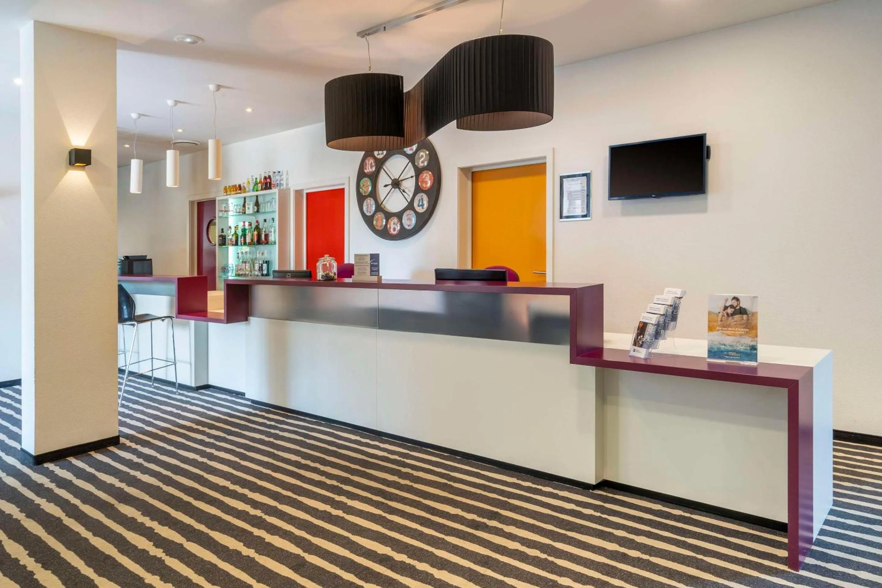 Lobby or reception in Best Western Colmar Expo