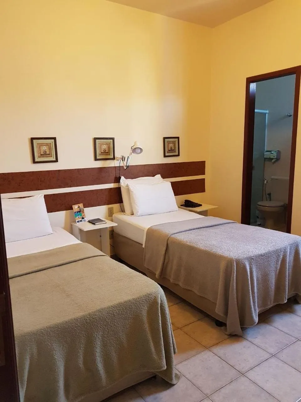 Bed in Hotel Minastur