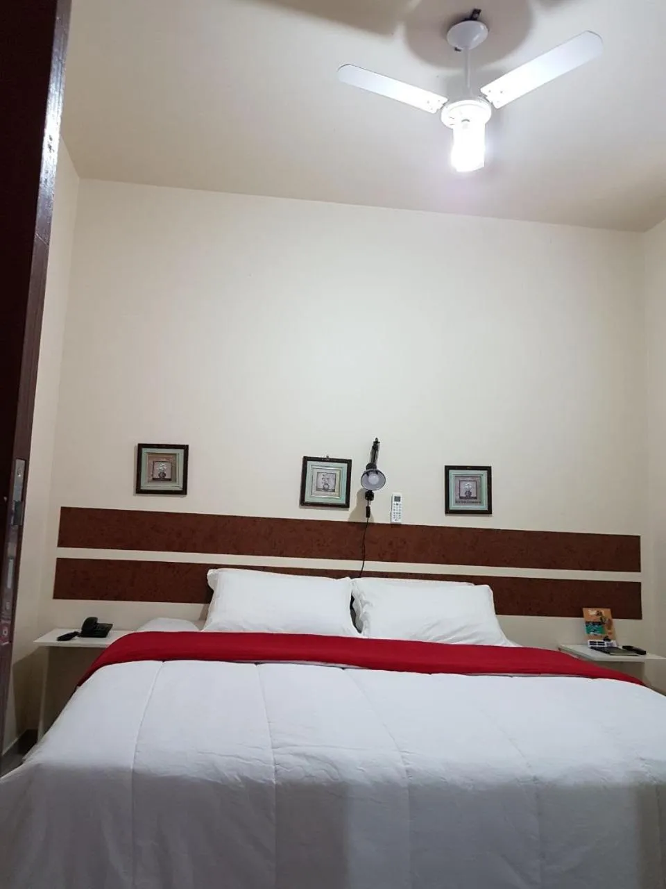 Bed in Hotel Minastur