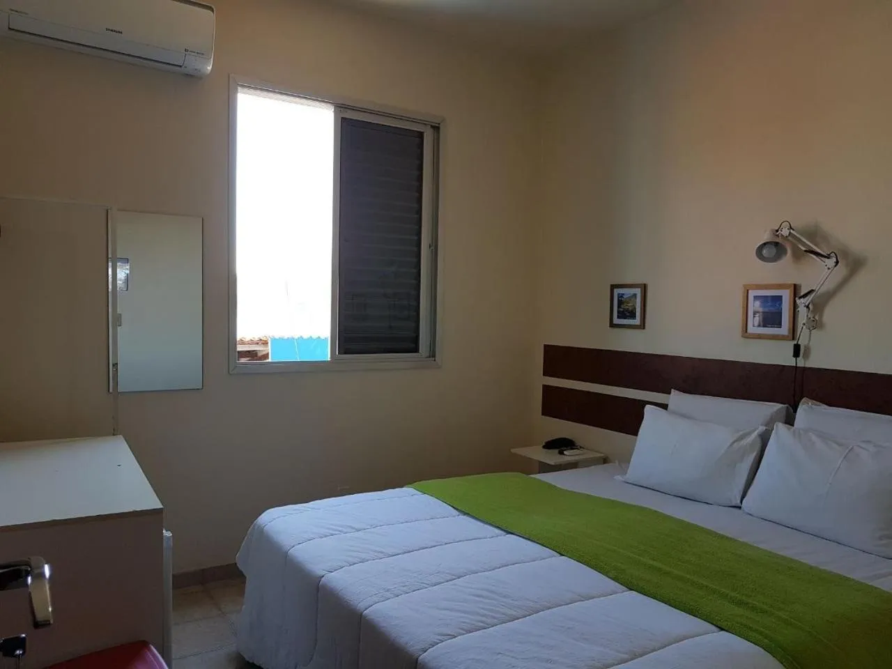 Bed in Hotel Minastur