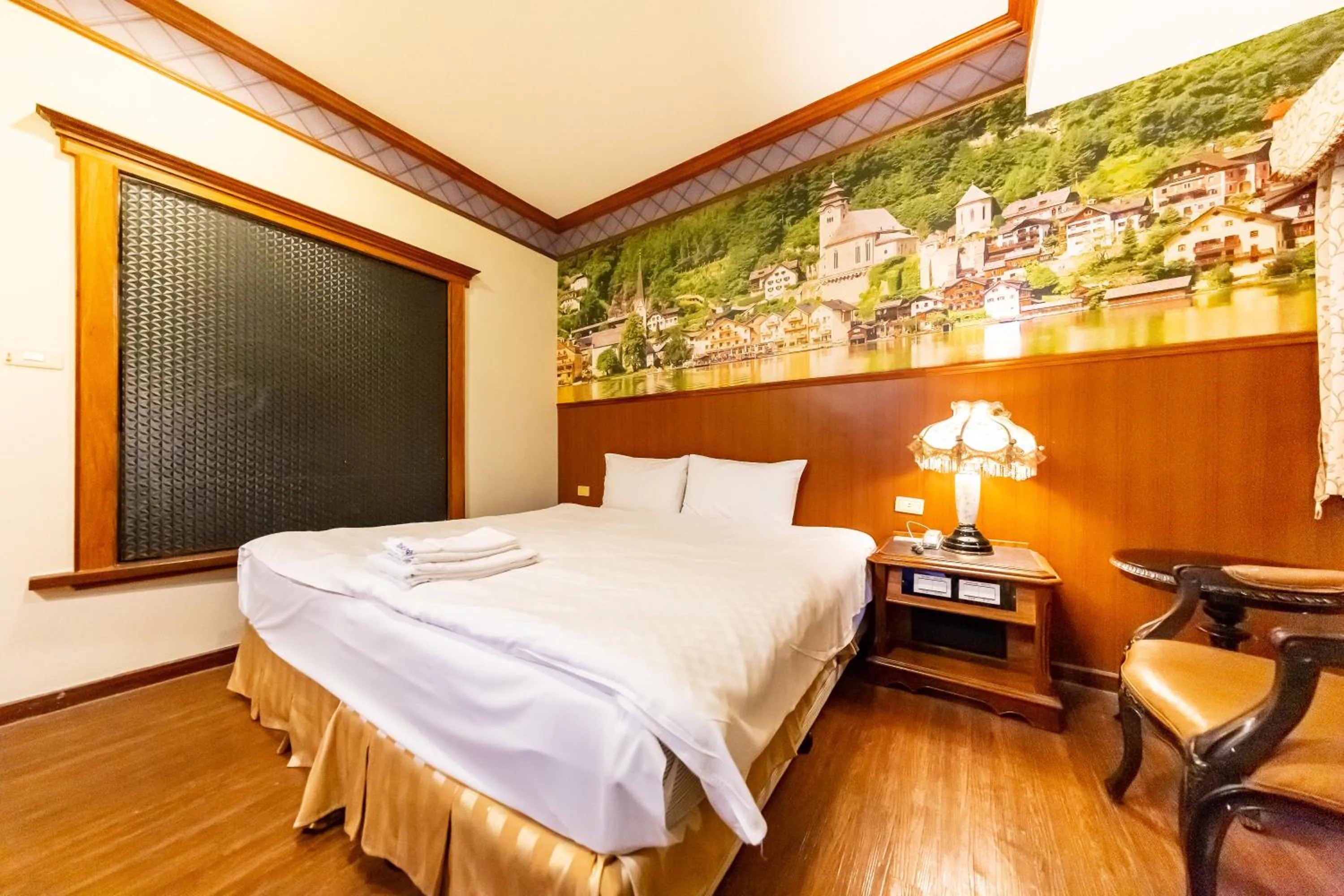 Bed in I HI Sanduo Travel Hotel