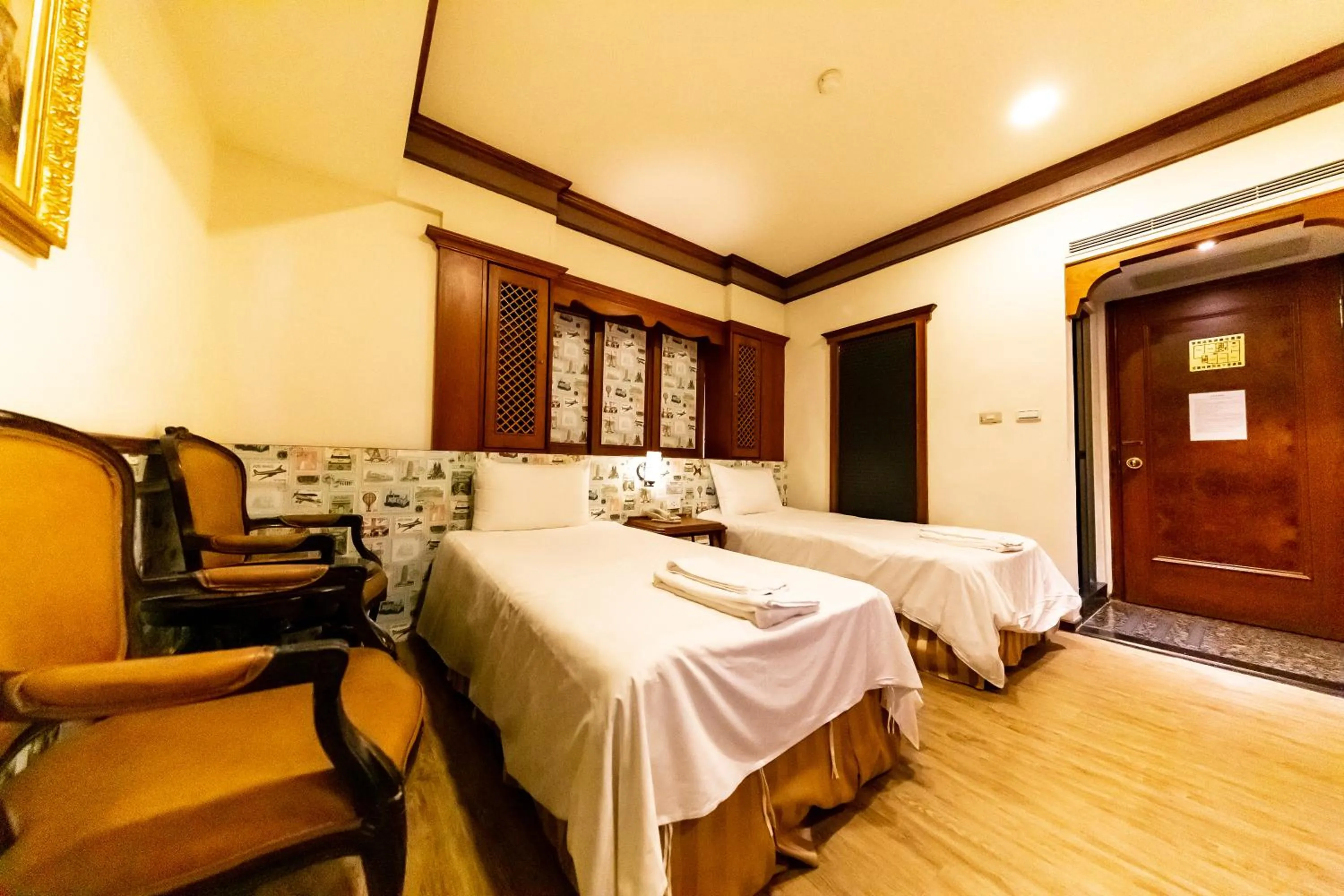 Bed in I HI Sanduo Travel Hotel