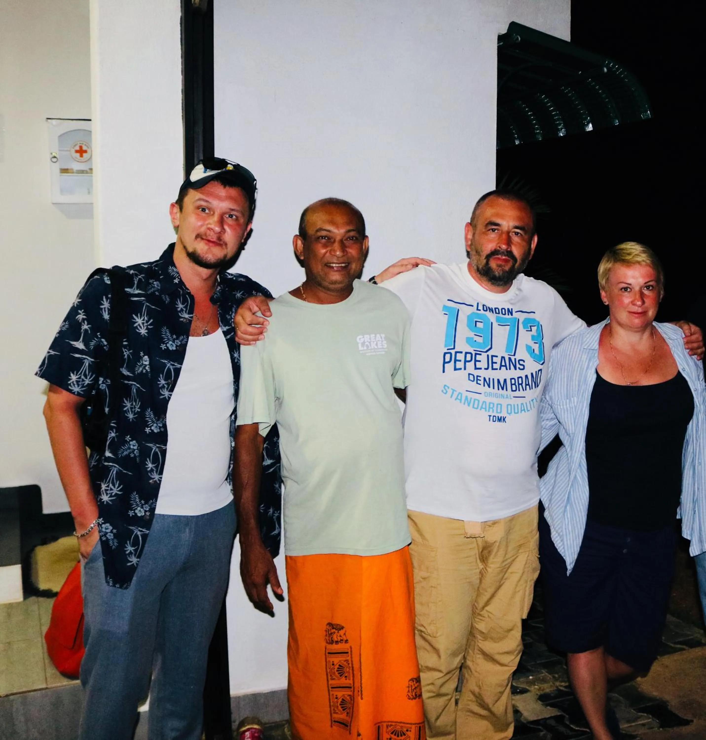 Staff in Supun Villa