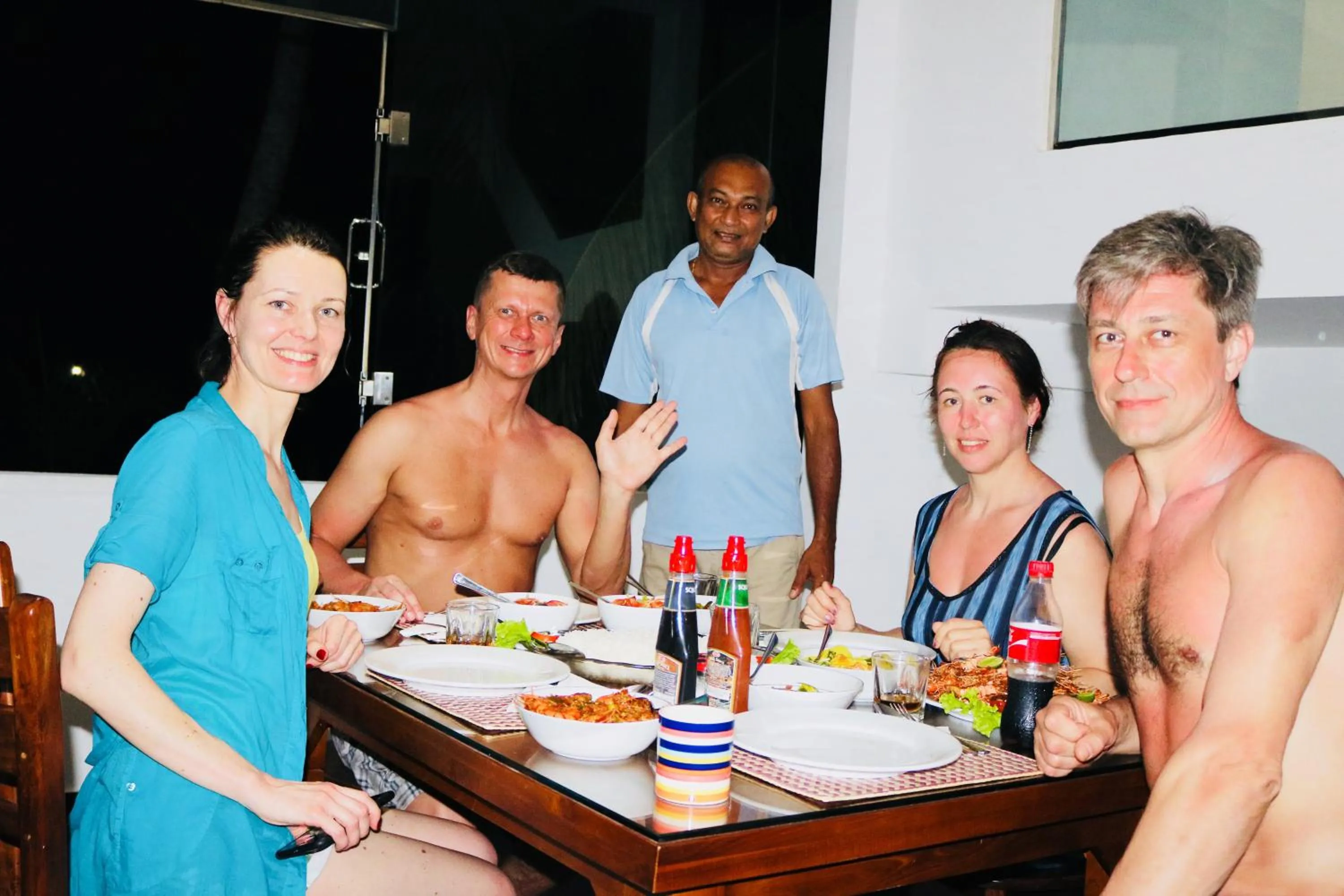 People in Supun Villa