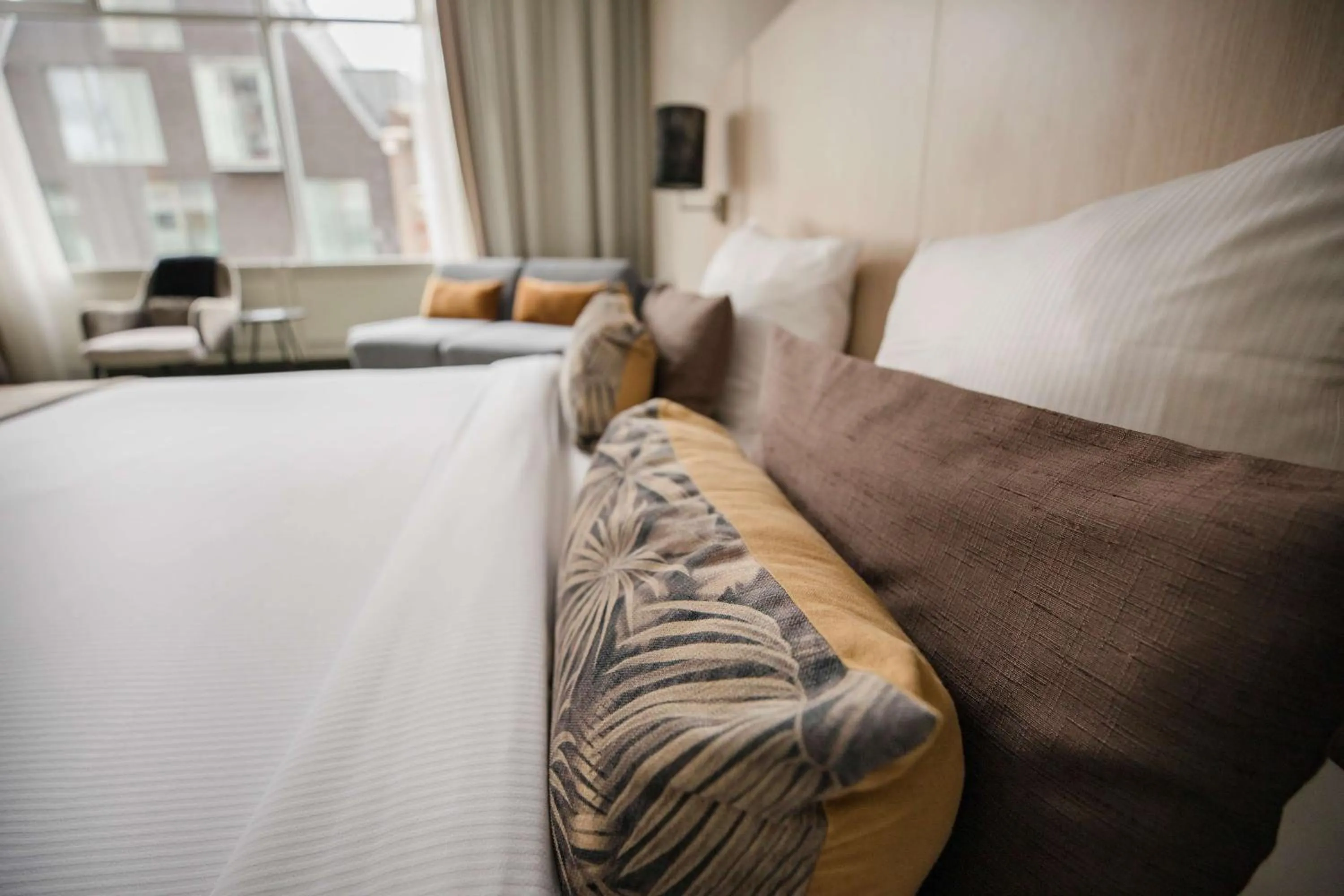 Bedroom, Bed in Flonk Hotel Groningen Centre, BW Signature Collection